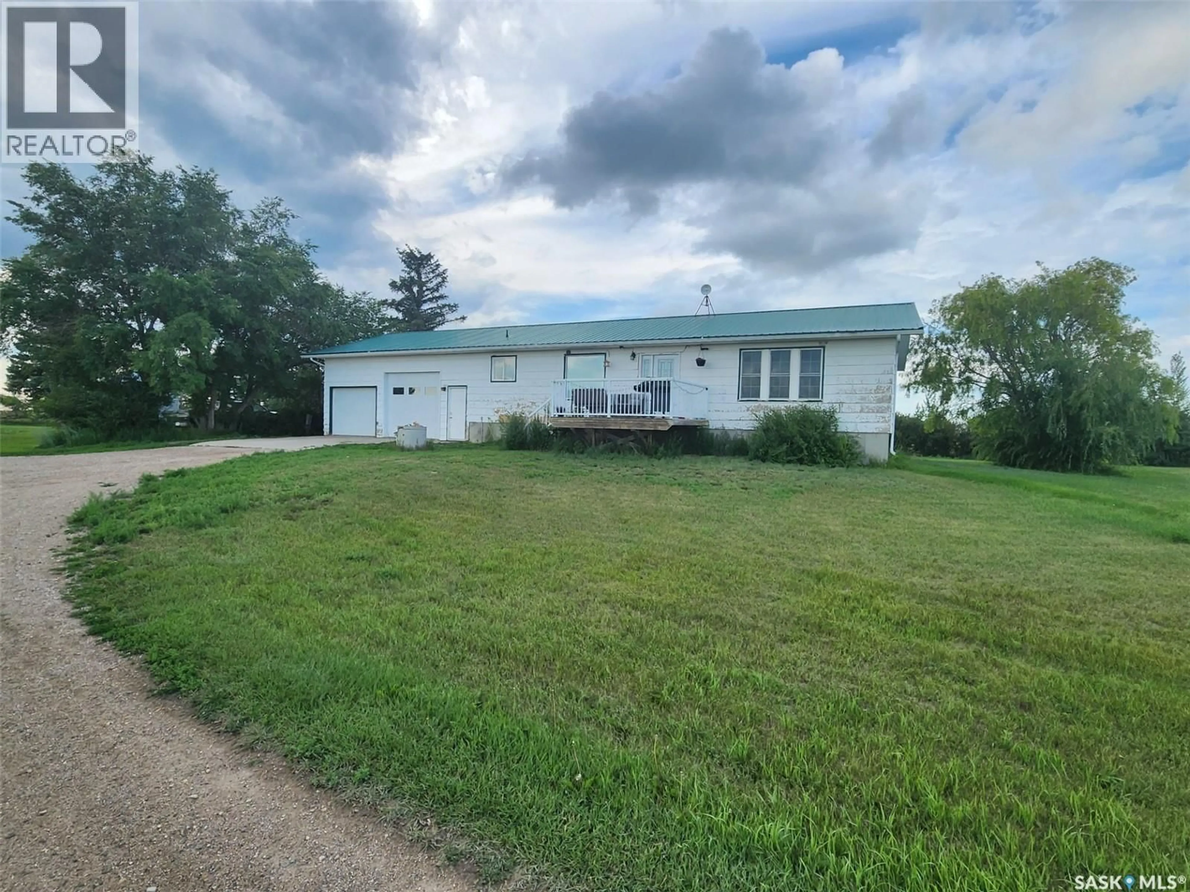 A pic from outside/outdoor area/front of a property/back of a property/a pic from drone, unknown for JANSSEN ACREAGE, Benson Rm No. 35 Saskatchewan S0C0L0