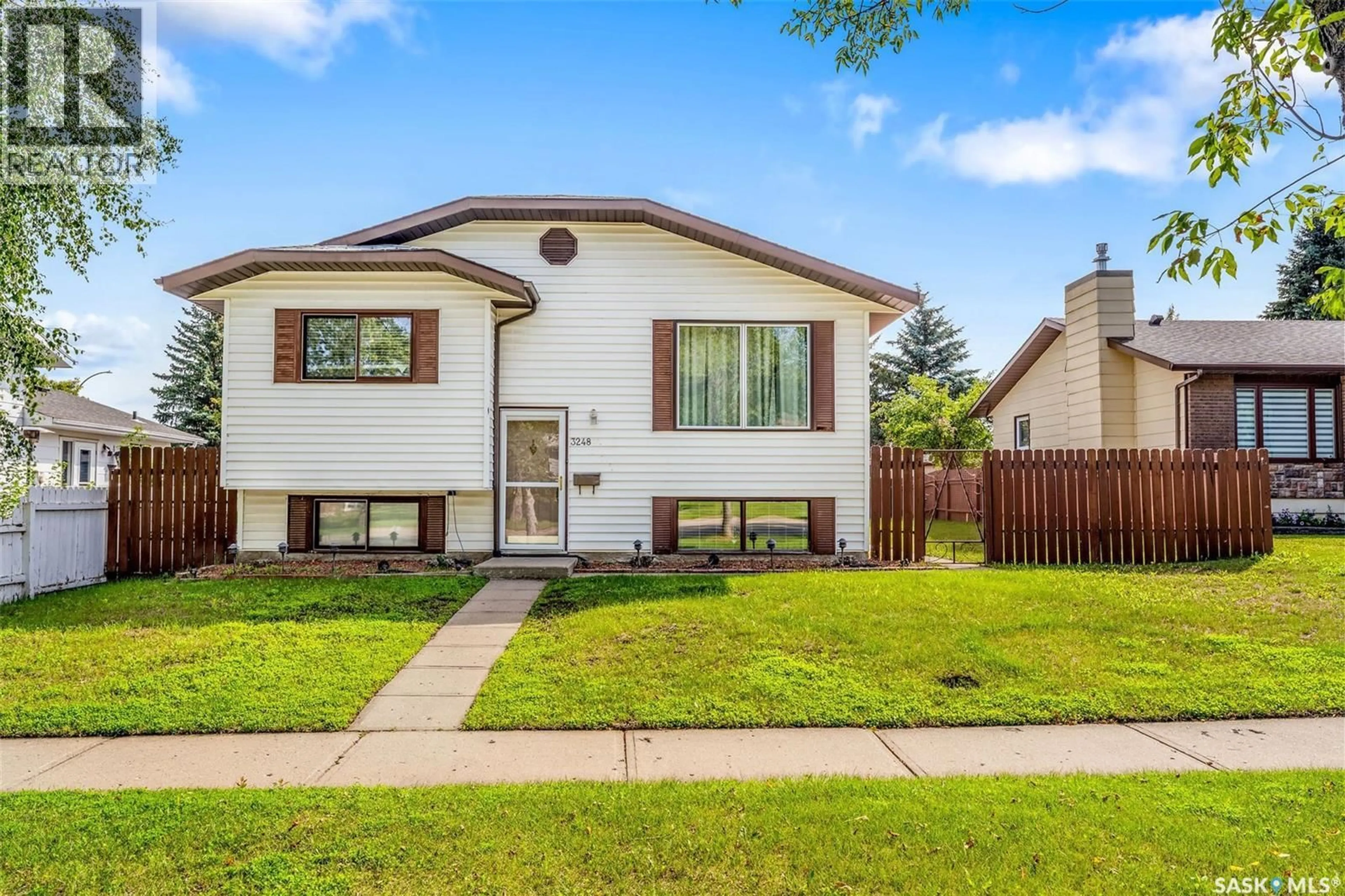 Home with vinyl exterior material, street for 3248 15TH AVENUE, Prince Albert Saskatchewan S6V7T3