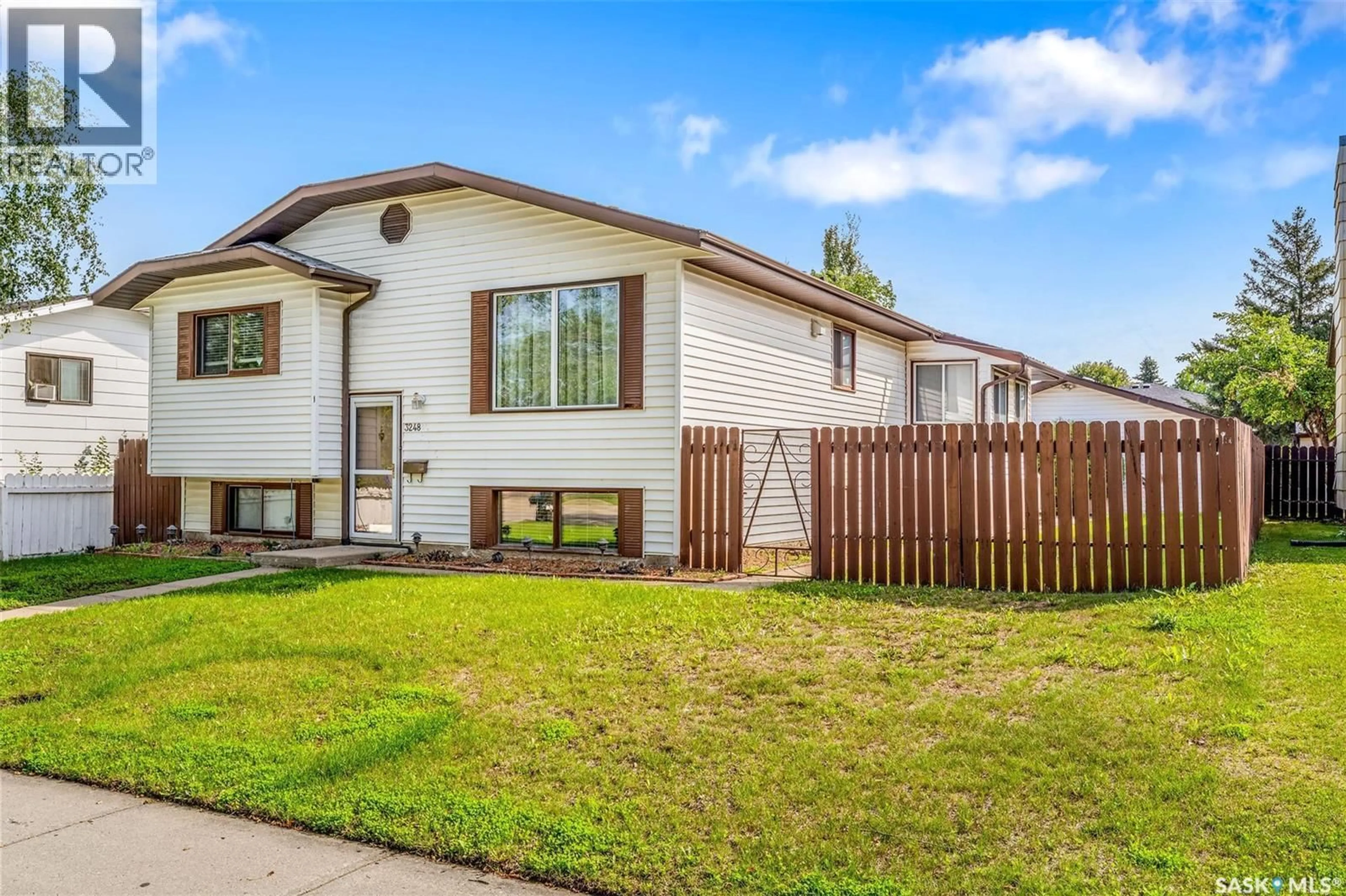Home with vinyl exterior material, street for 3248 15TH AVENUE, Prince Albert Saskatchewan S6V7T3