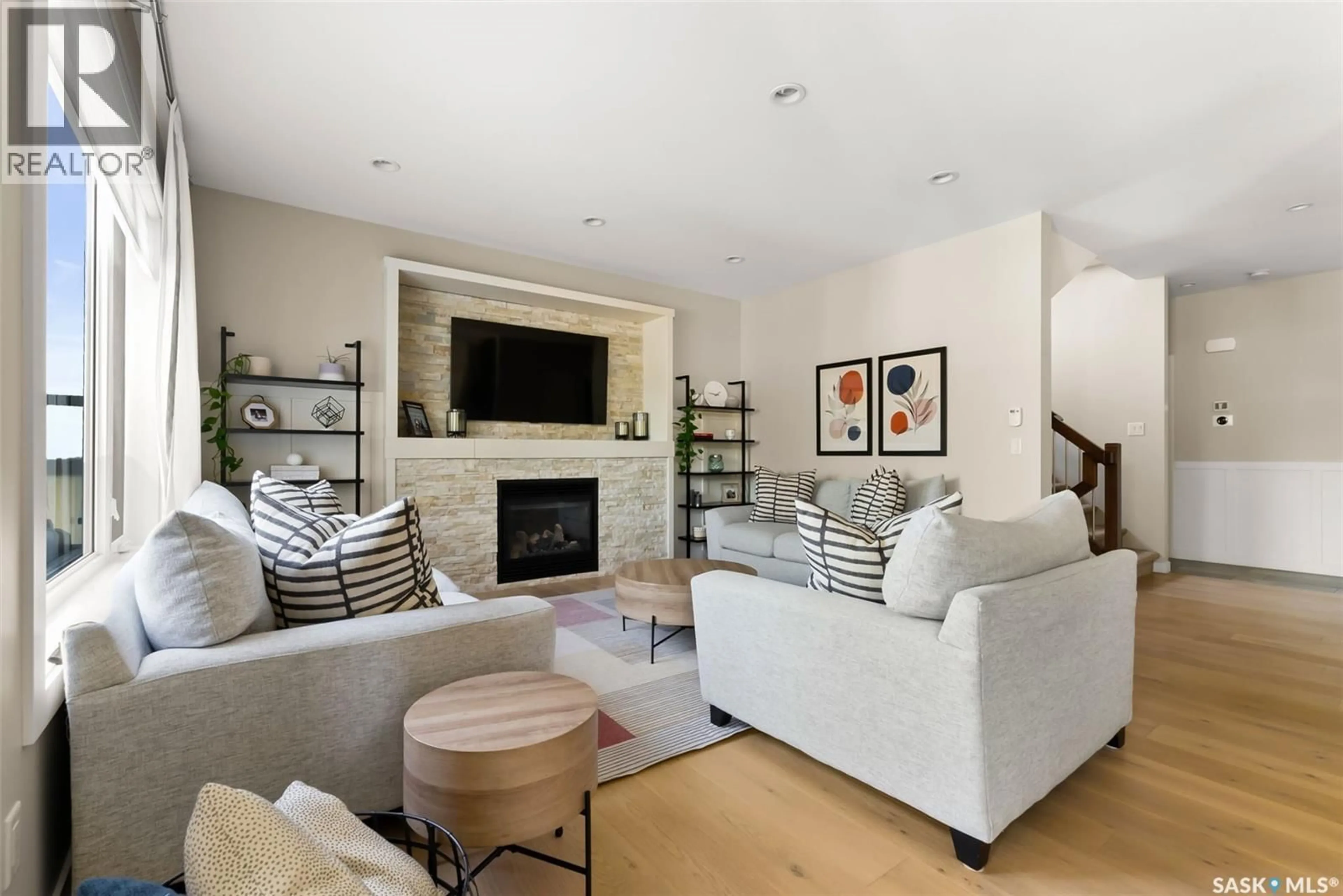 Living room with furniture, unknown for 3534 GREEN BROOK ROAD, Regina Saskatchewan S4V1R5