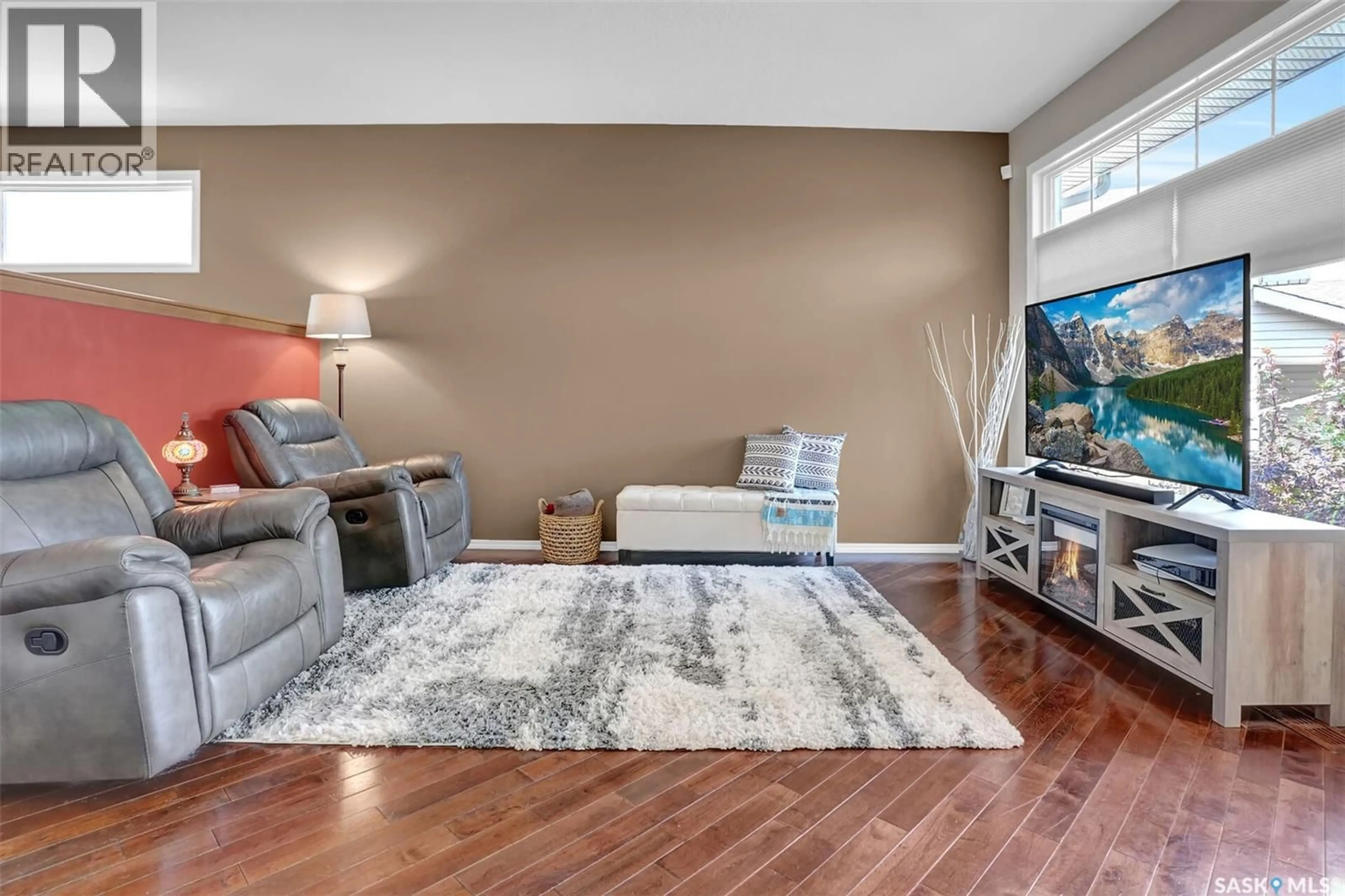 Living room with furniture, unknown for 3428 MACLACHLAN CRESCENT, Regina Saskatchewan S4R8V1