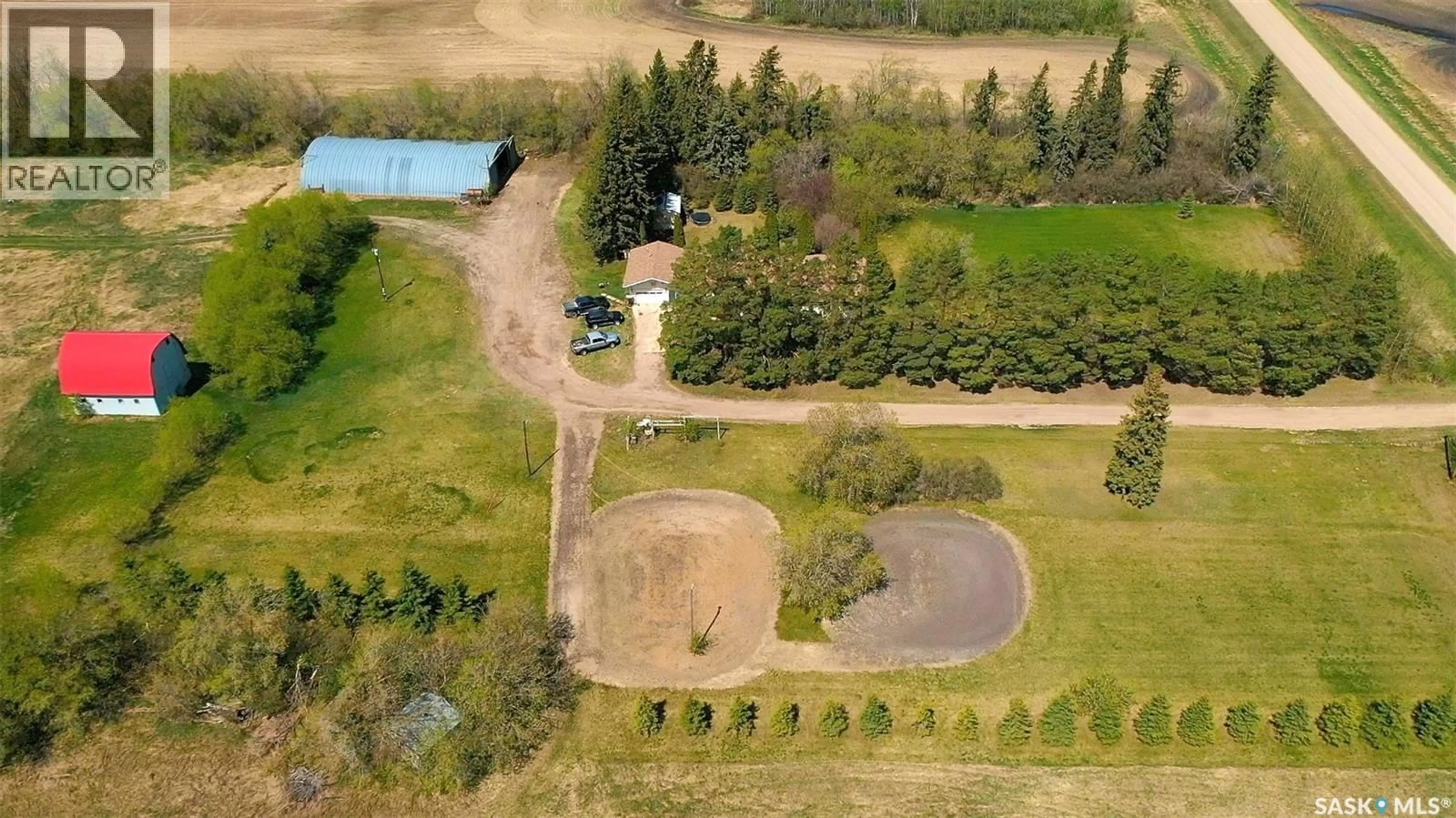 A pic from outside/outdoor area/front of a property/back of a property/a pic from drone, unknown for TODOSCHUK ACREAGE, Sliding Hills Rm No. 273 Saskatchewan S0A4H0