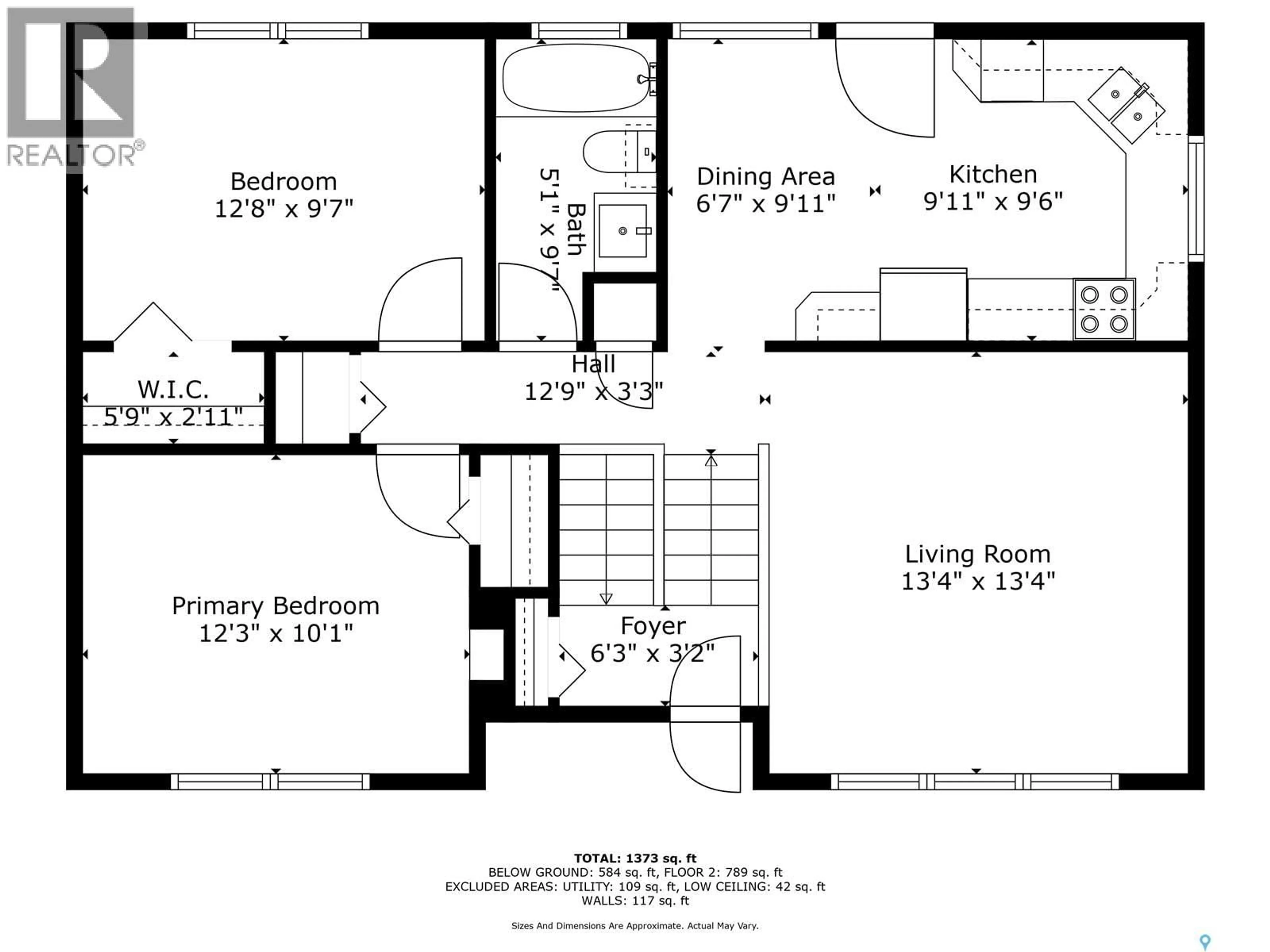Floor plan for 99 MAGEE CRESCENT, Regina Saskatchewan S4R6K4