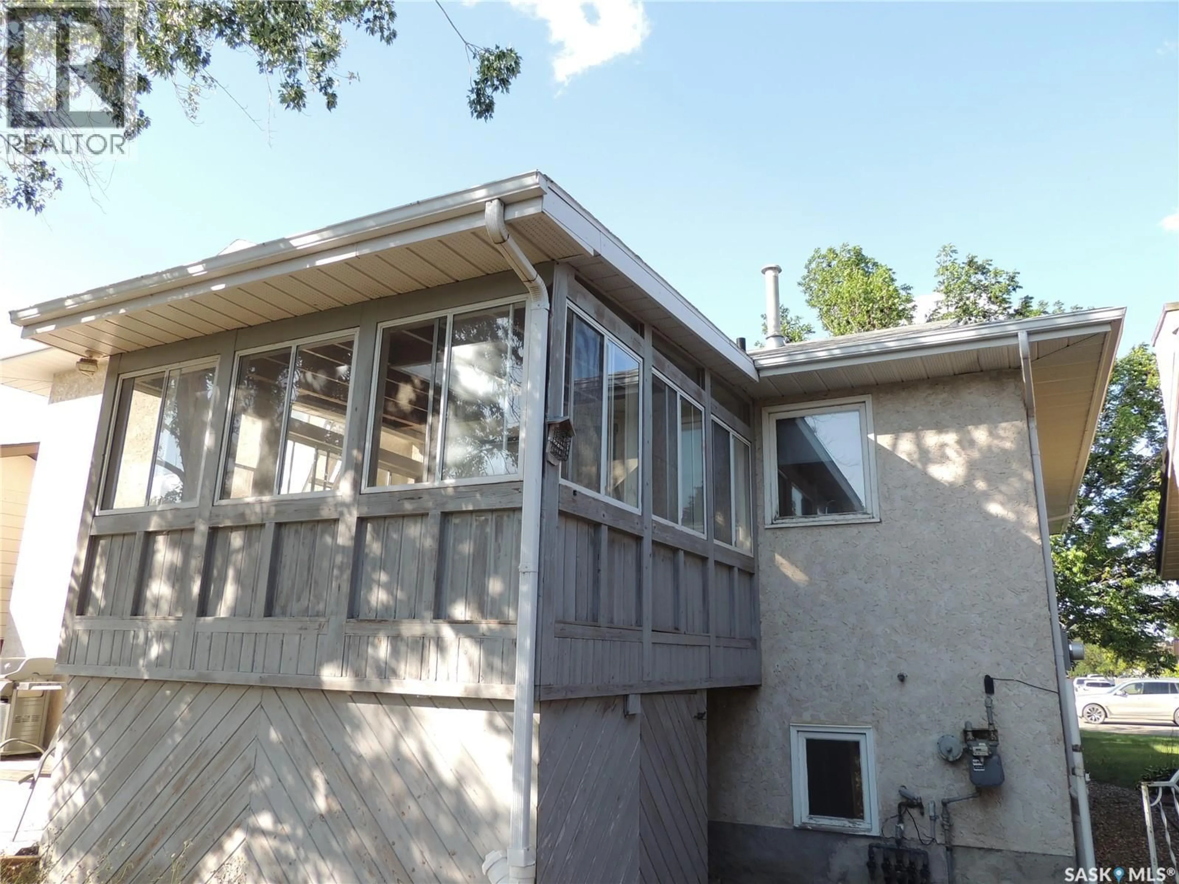 Home with vinyl exterior material, building for 1363 NICHOLSON ROAD, Estevan Saskatchewan S4A2M7
