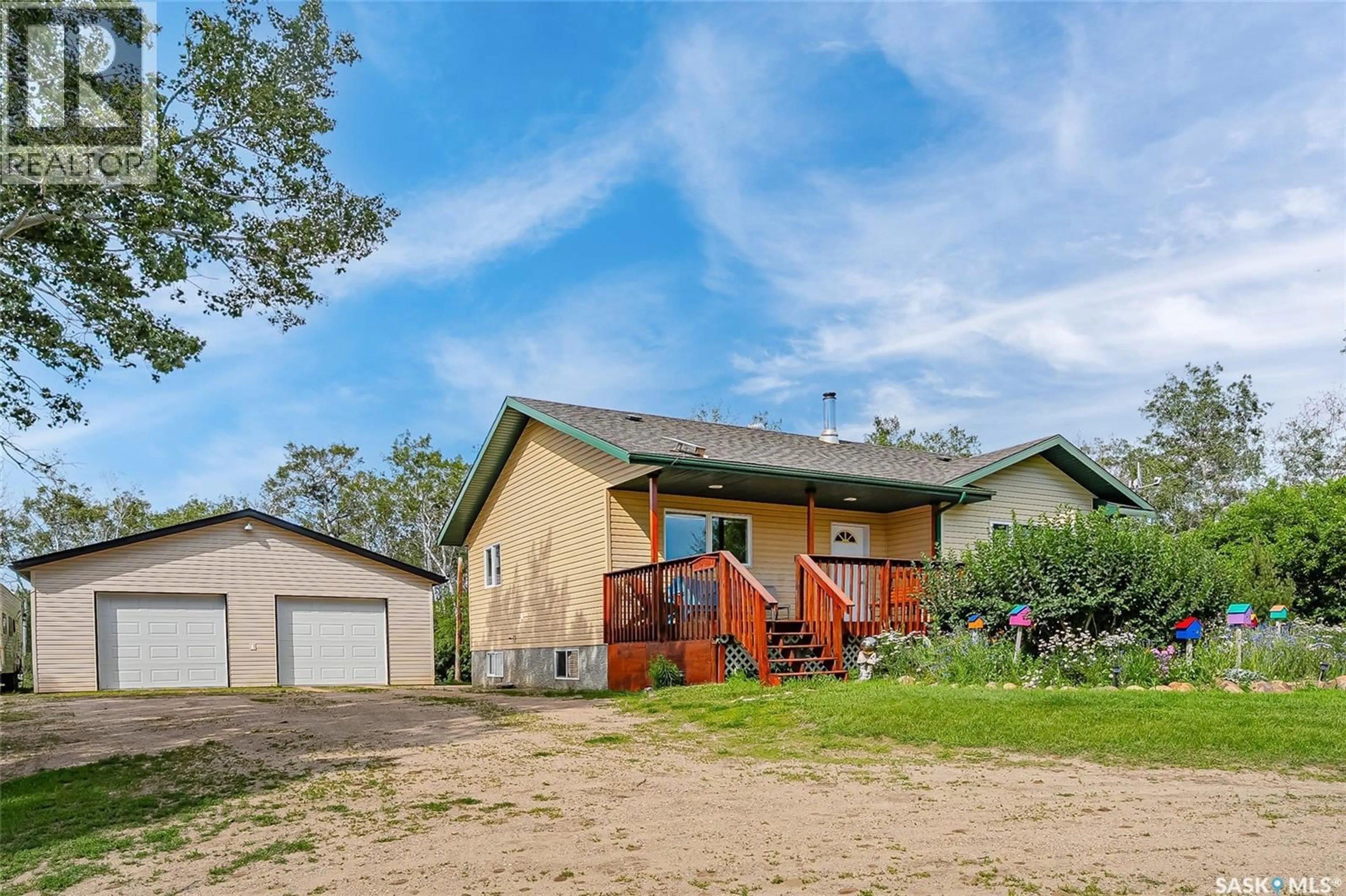 A pic from outside/outdoor area/front of a property/back of a property/a pic from drone, unknown for NORTON ACREAGE, Asquith Saskatchewan S0K1V0