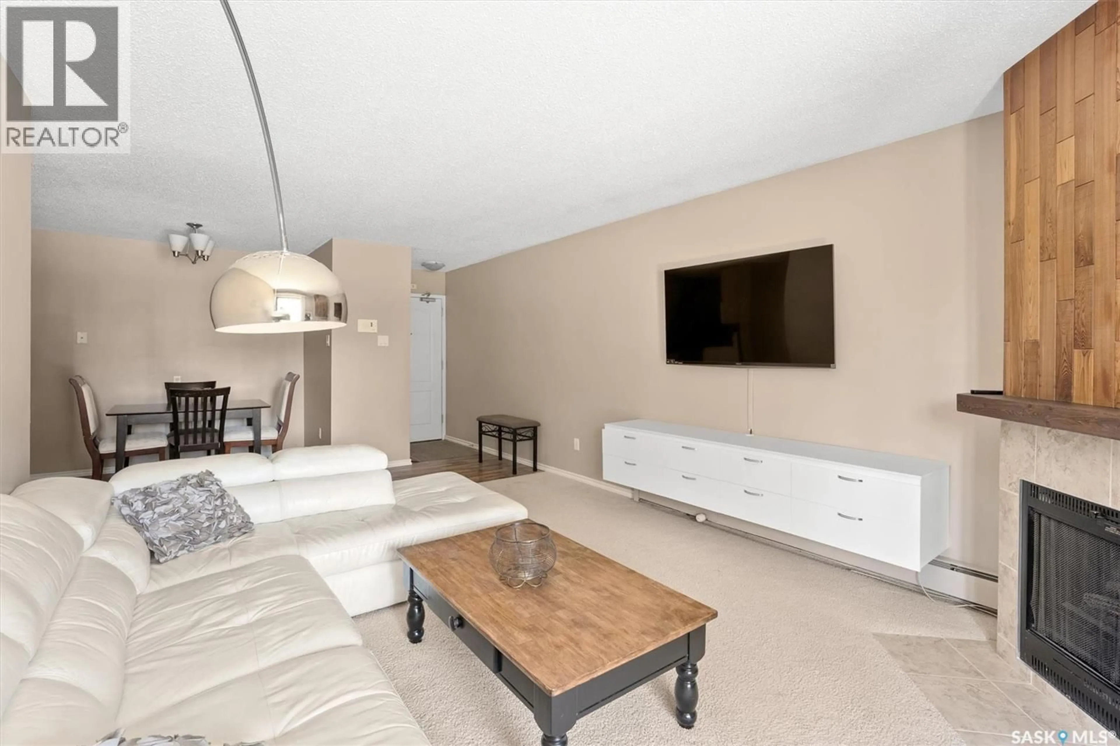 Living room with furniture, unknown for 102c - 1121 MCKERCHER DRIVE, Saskatoon Saskatchewan S7H5B8