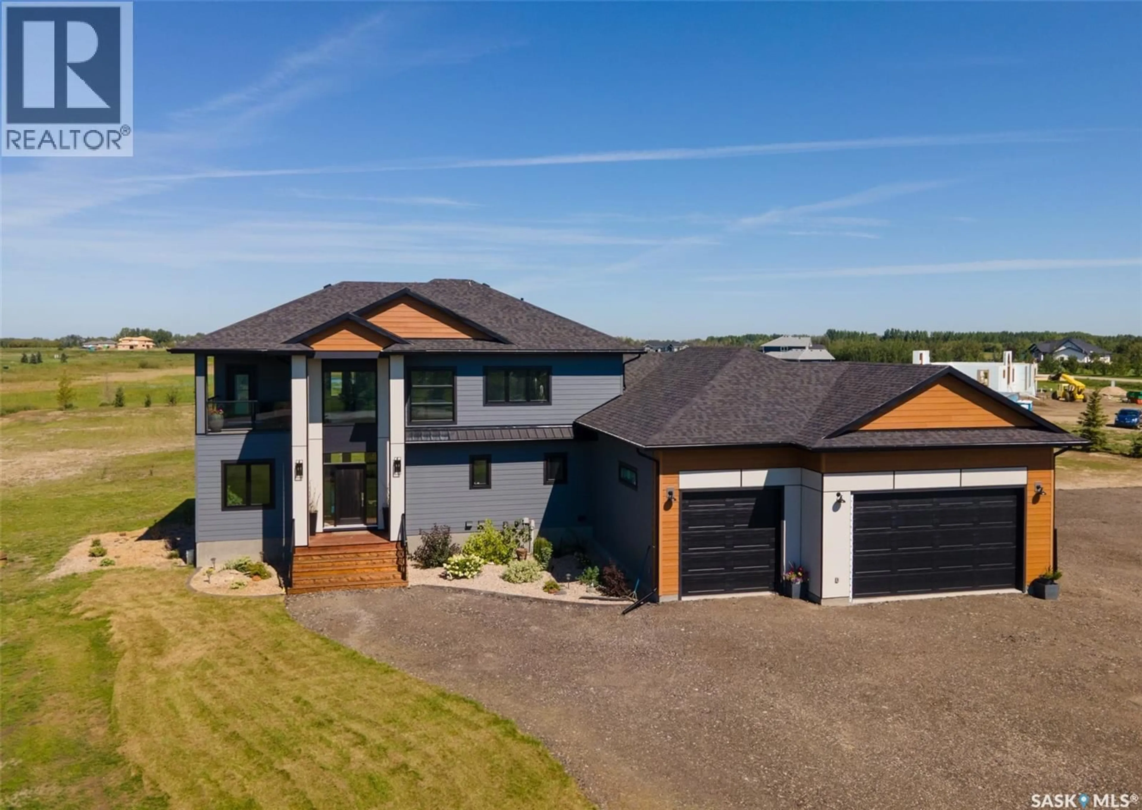 A pic from outside/outdoor area/front of a property/back of a property/a pic from drone, unknown for 172 GRANDVIEW TRAIL, Corman Park Rm No. 344 Saskatchewan S7T0W5