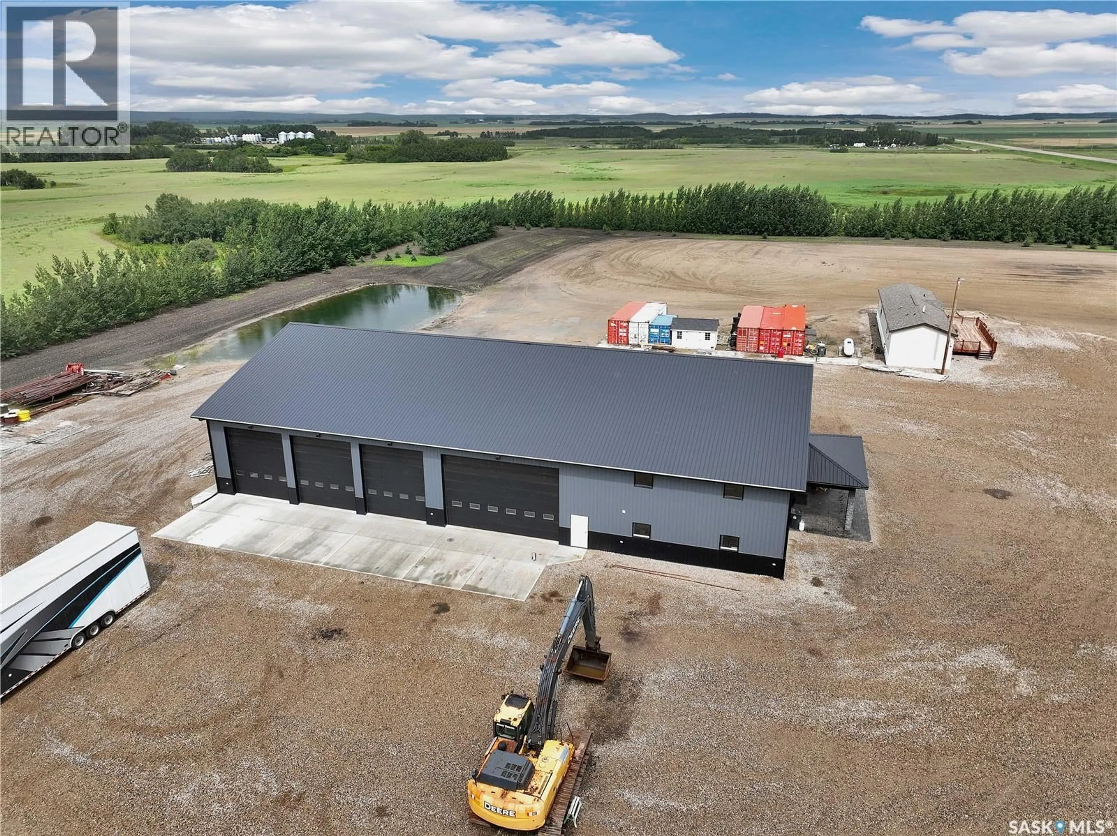 A pic from outside/outdoor area/front of a property/back of a property/a pic from drone, building for MOOSE MOUNTAIN SHOP, Moose Mountain Rm No. 63 Saskatchewan S0C0C7