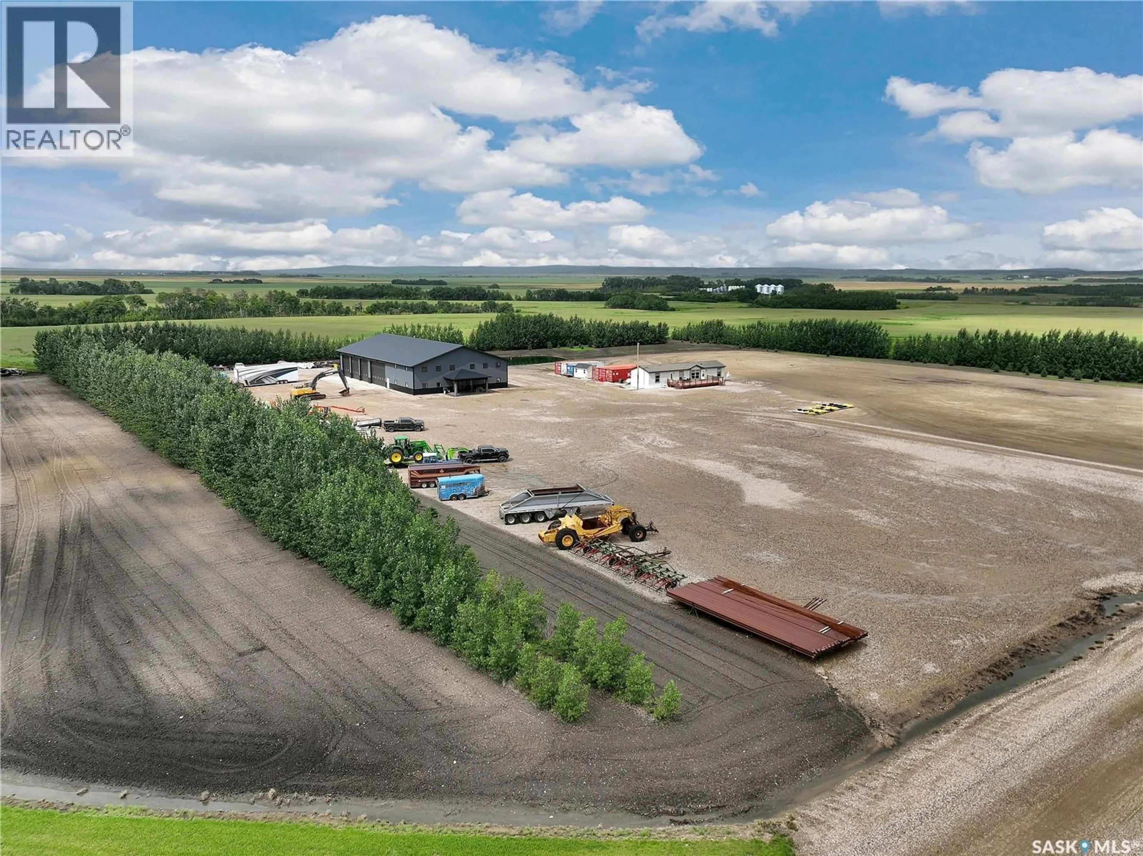 A pic from outside/outdoor area/front of a property/back of a property/a pic from drone, building for MOOSE MOUNTAIN SHOP, Moose Mountain Rm No. 63 Saskatchewan S0C0C7
