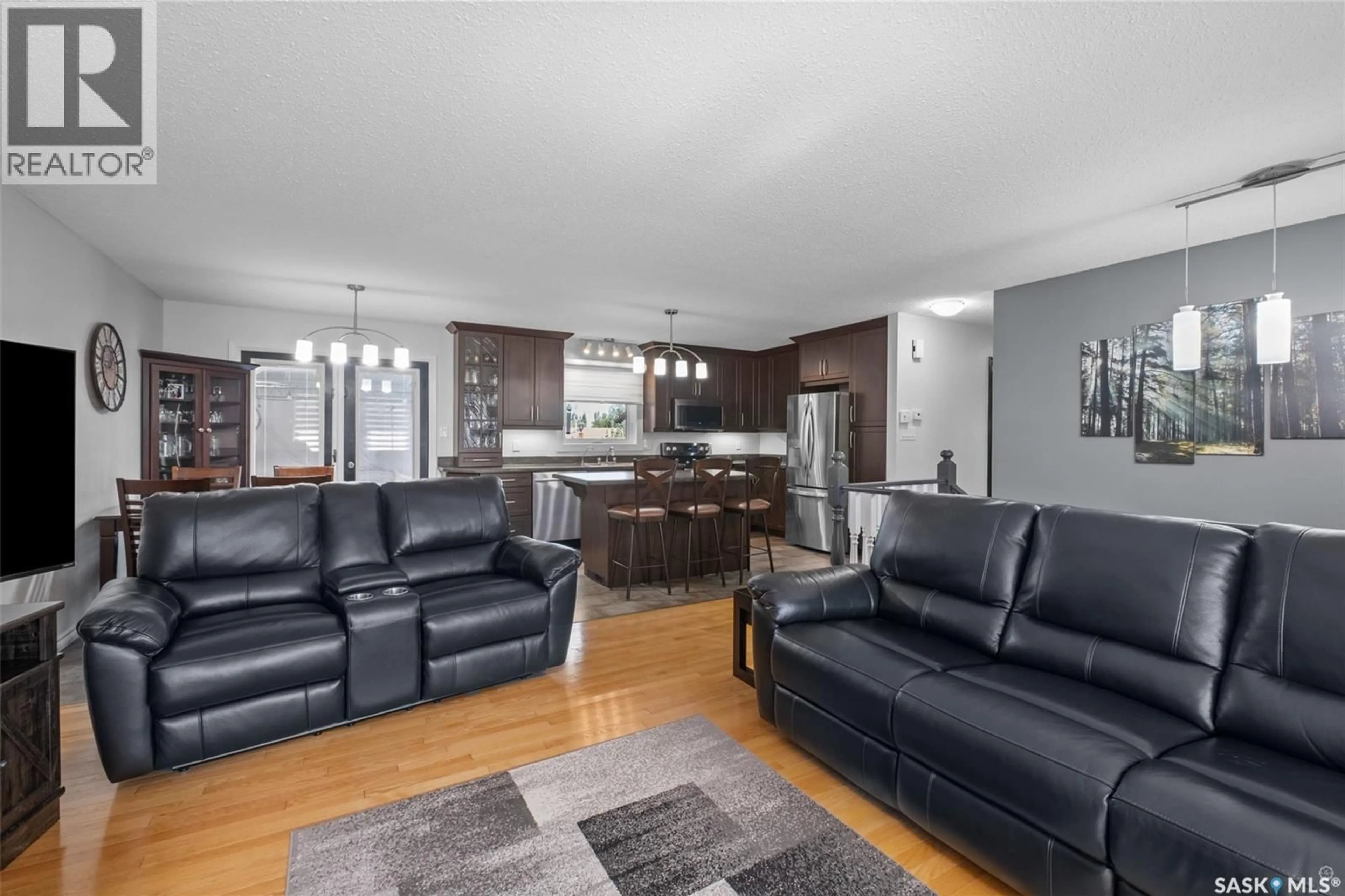 Living room with furniture, unknown for 1592 BARTON DRIVE, Prince Albert Saskatchewan S6V7W4