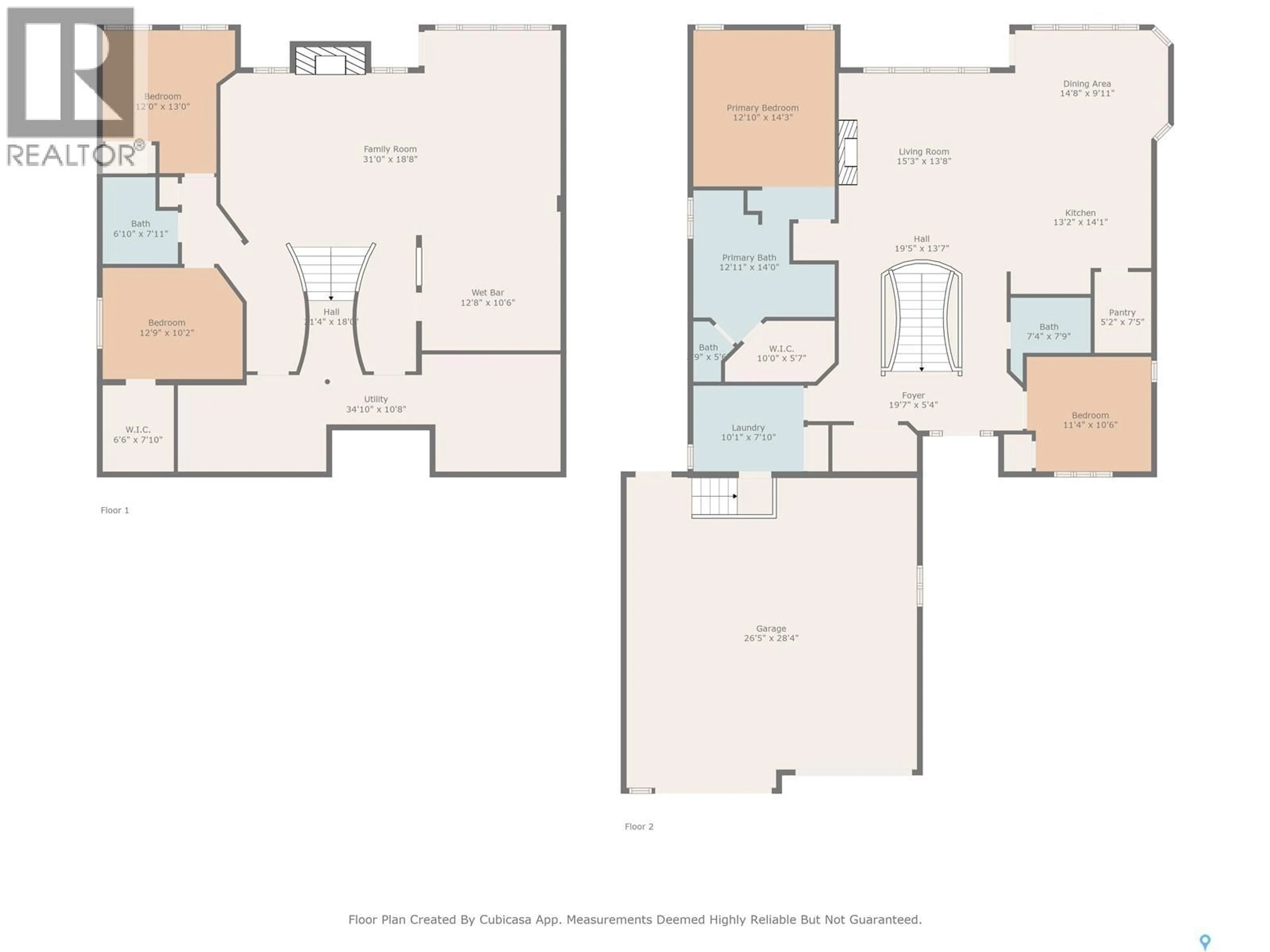 Floor plan for 602 THIESSEN STREET, Warman Saskatchewan S0K4S2