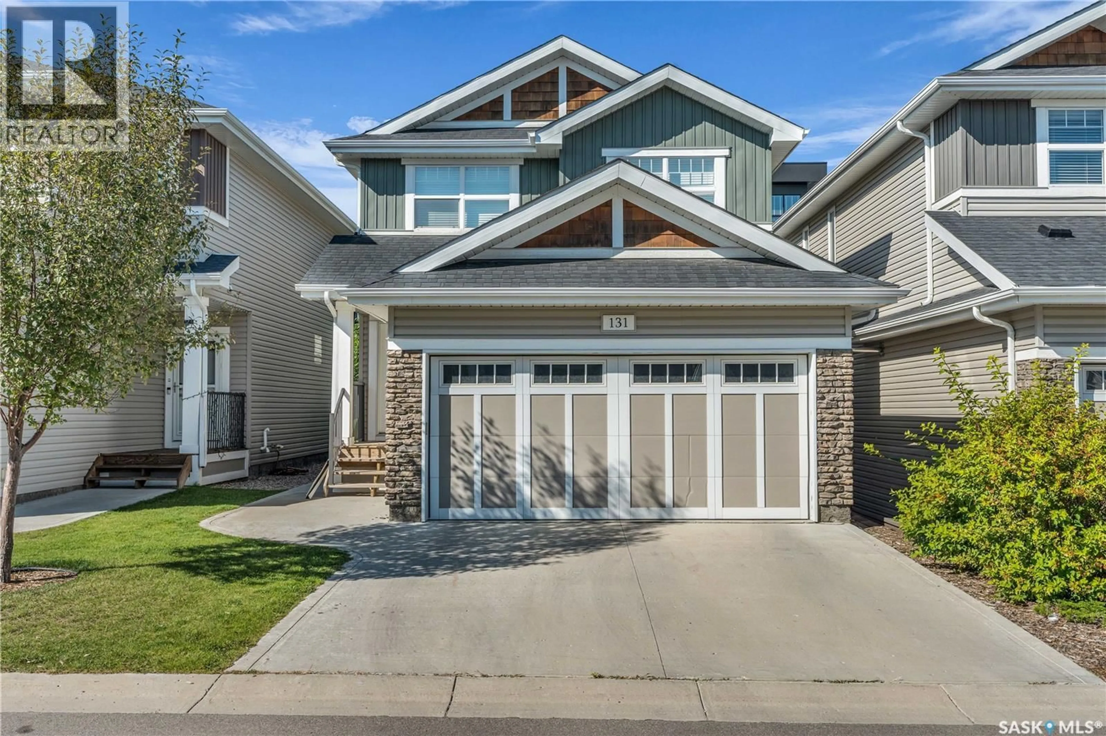 Home with vinyl exterior material, street for 315 - 131 DICKSON CRESCENT, Saskatoon Saskatchewan S7T0T8