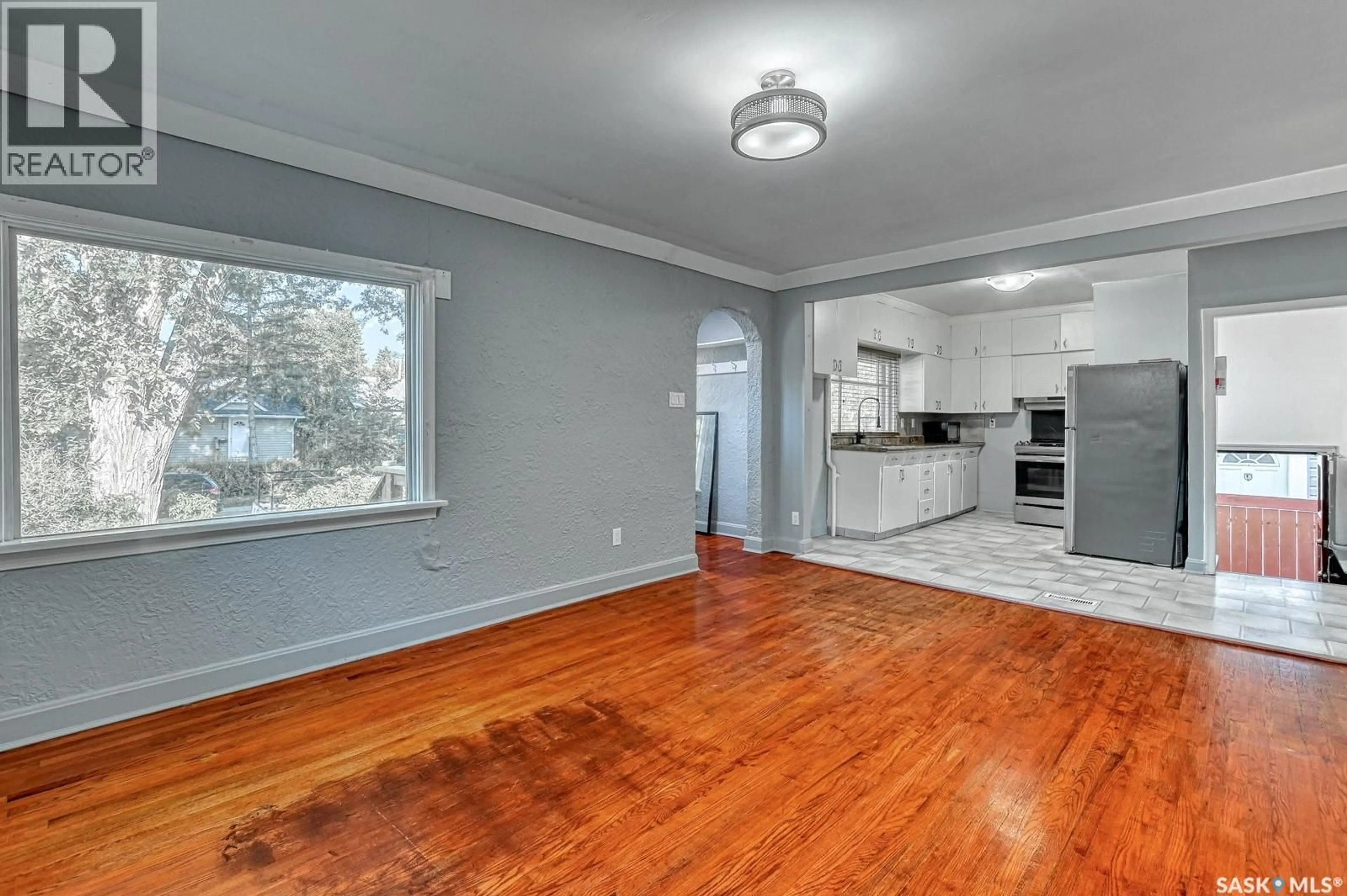 Open concept kitchen, unknown for 1343 QUEEN STREET, Regina Saskatchewan S4T4B7