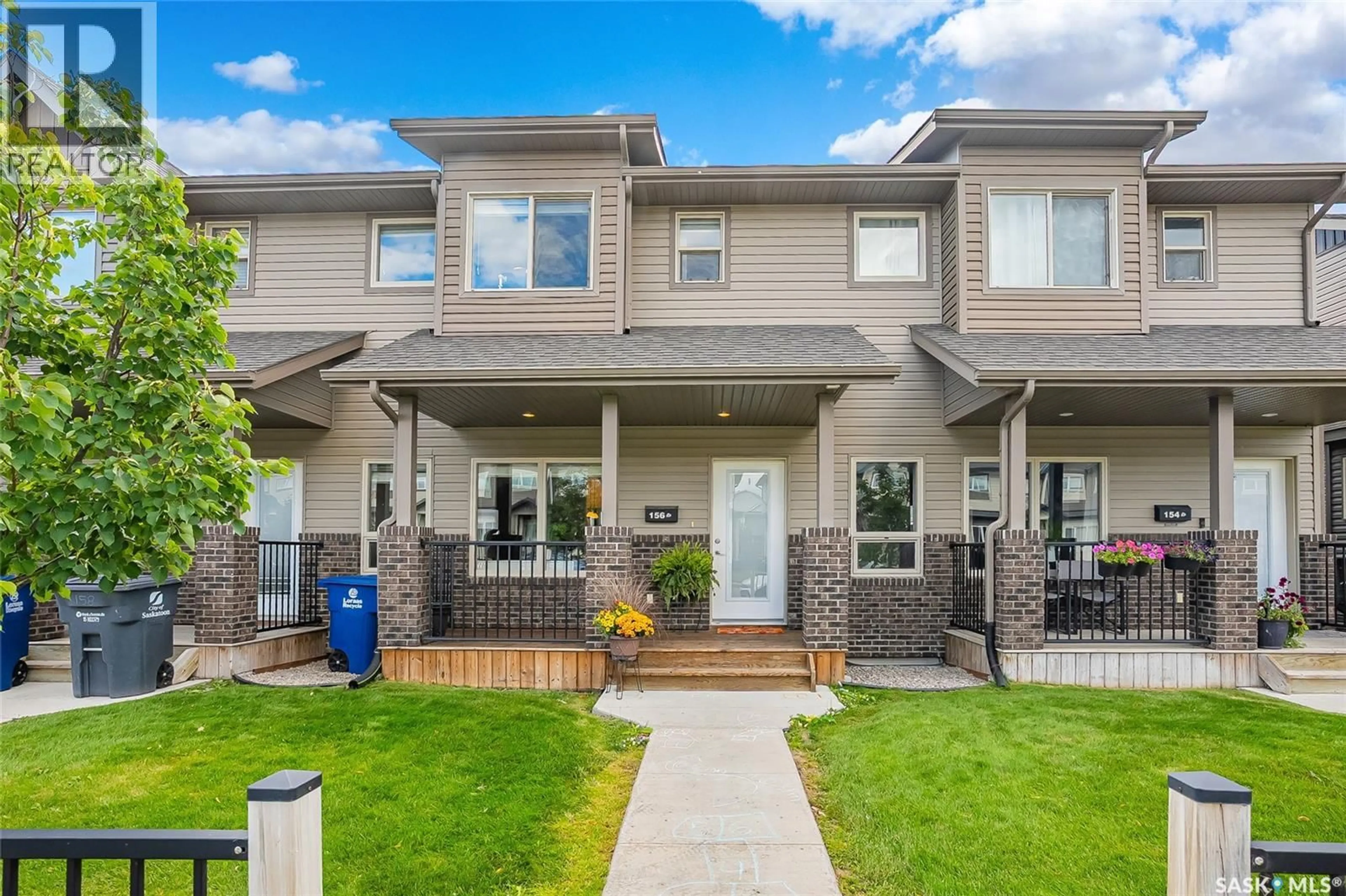 Home with vinyl exterior material, street for N - 156 ROSEWOOD GATE, Saskatoon Saskatchewan S7V0K9
