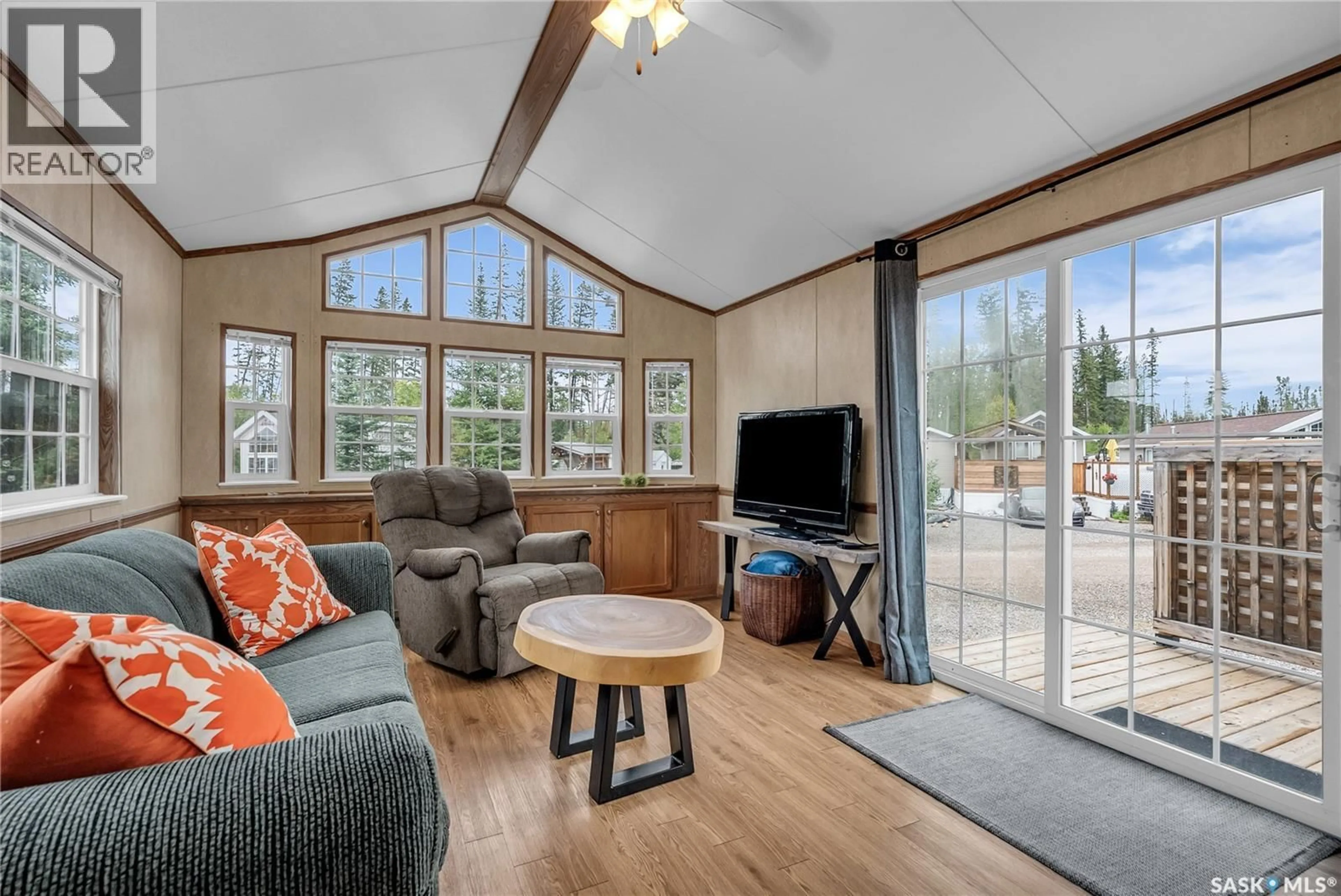 Living room with furniture, unknown for 43 NOBLES POINT, Candle Lake Saskatchewan S0J3E0