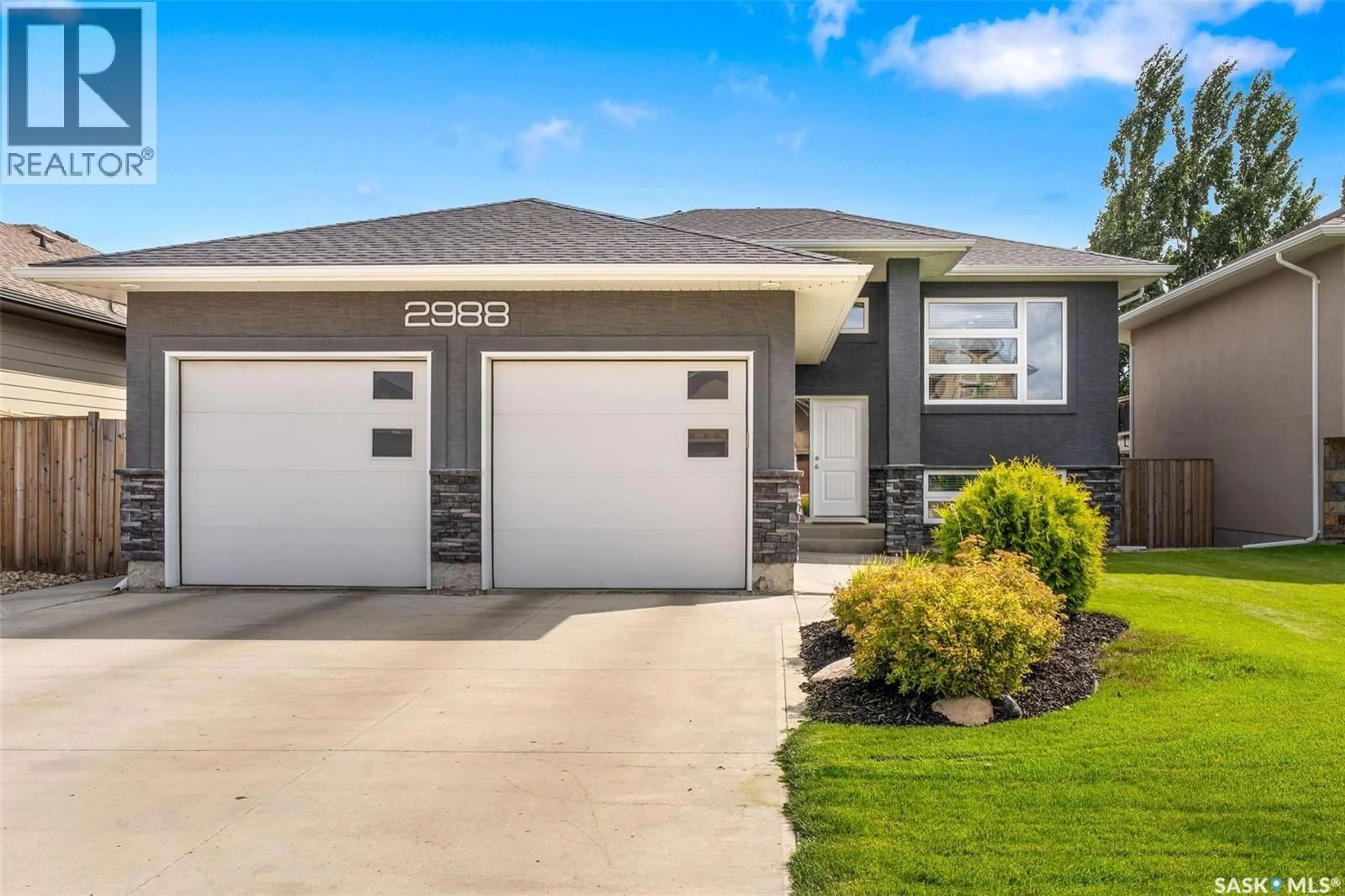 Home with vinyl exterior material, street for 2988 LAKEVIEW DRIVE, Prince Albert Saskatchewan S6W0A4