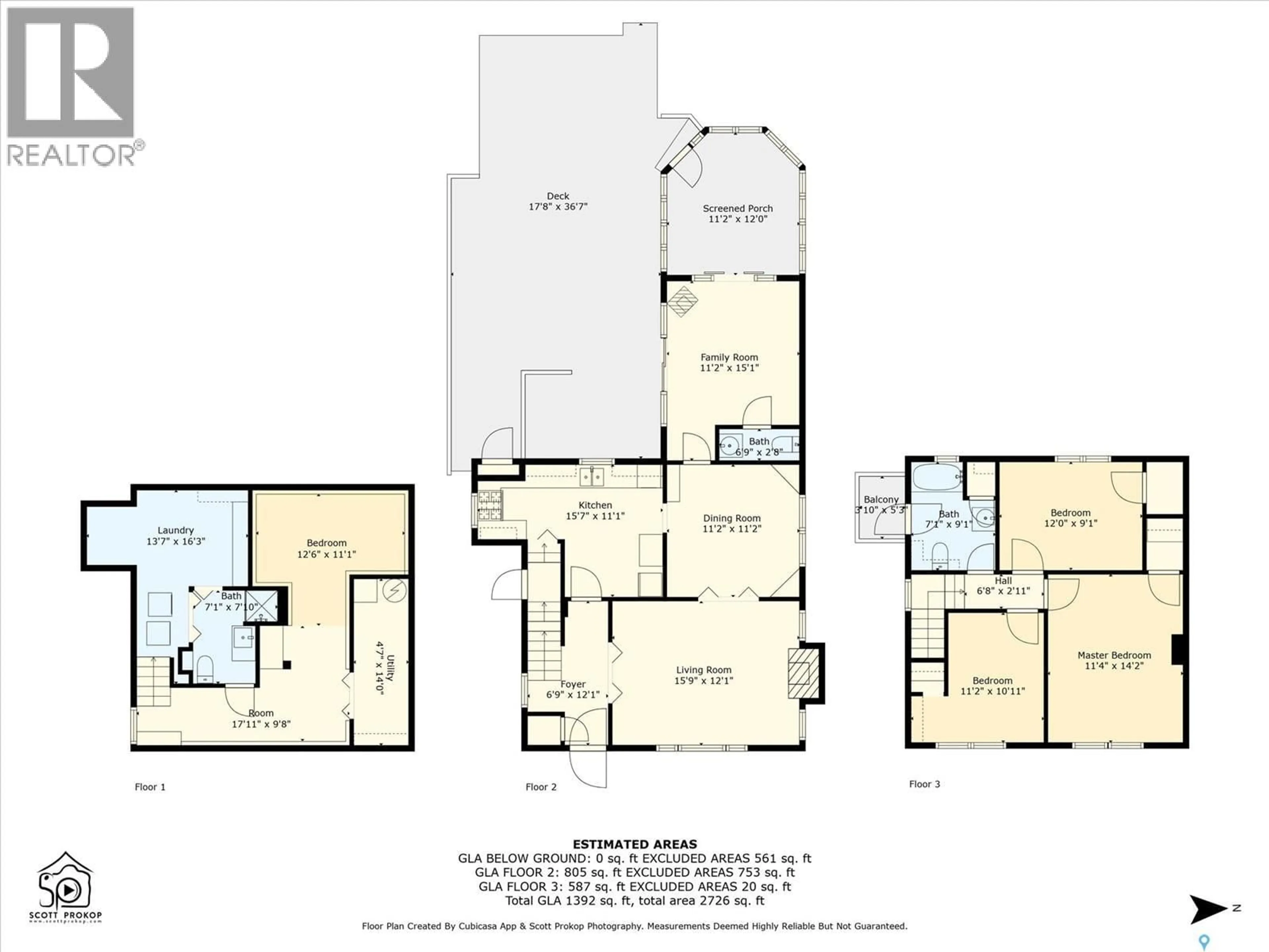 Floor plan for 811 9TH AVENUE, Saskatoon Saskatchewan S7K2Z1