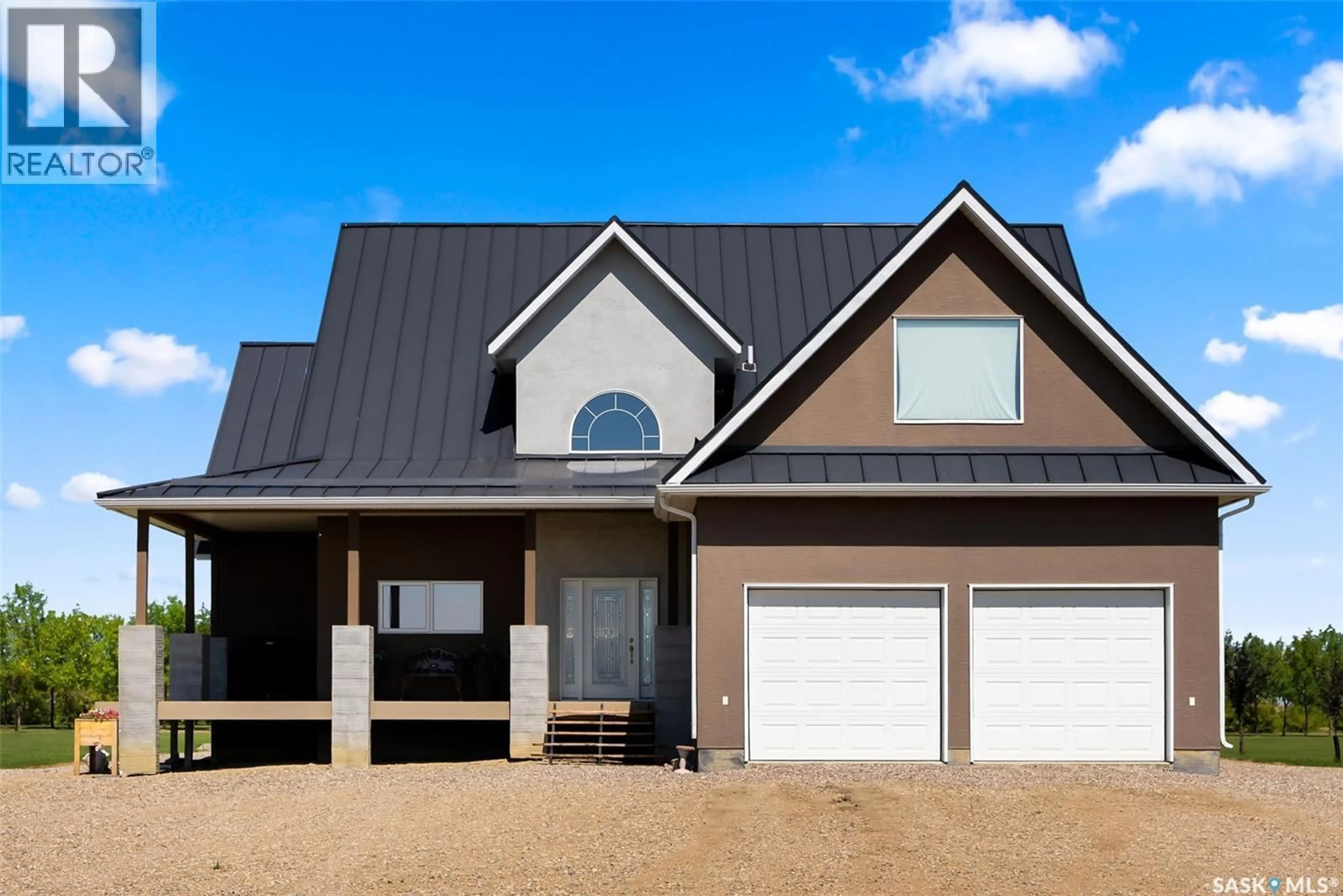 Home with vinyl exterior material, street for FICHTER ACREAGE, Estevan Rm No. 5 Saskatchewan S4A2A6
