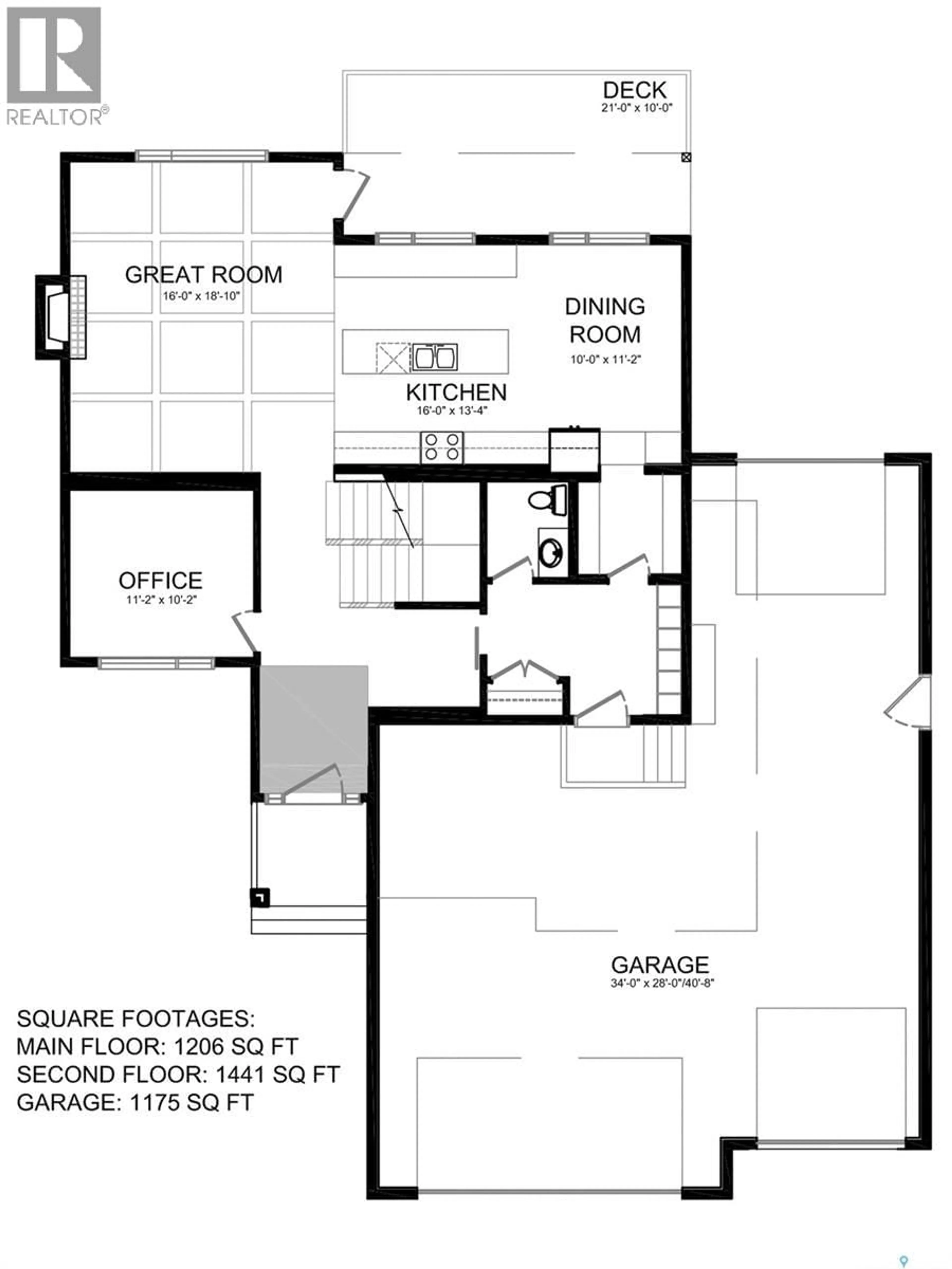 Floor plan for 263 DZIADYK MANOR, Saskatoon Saskatchewan S7V1M5