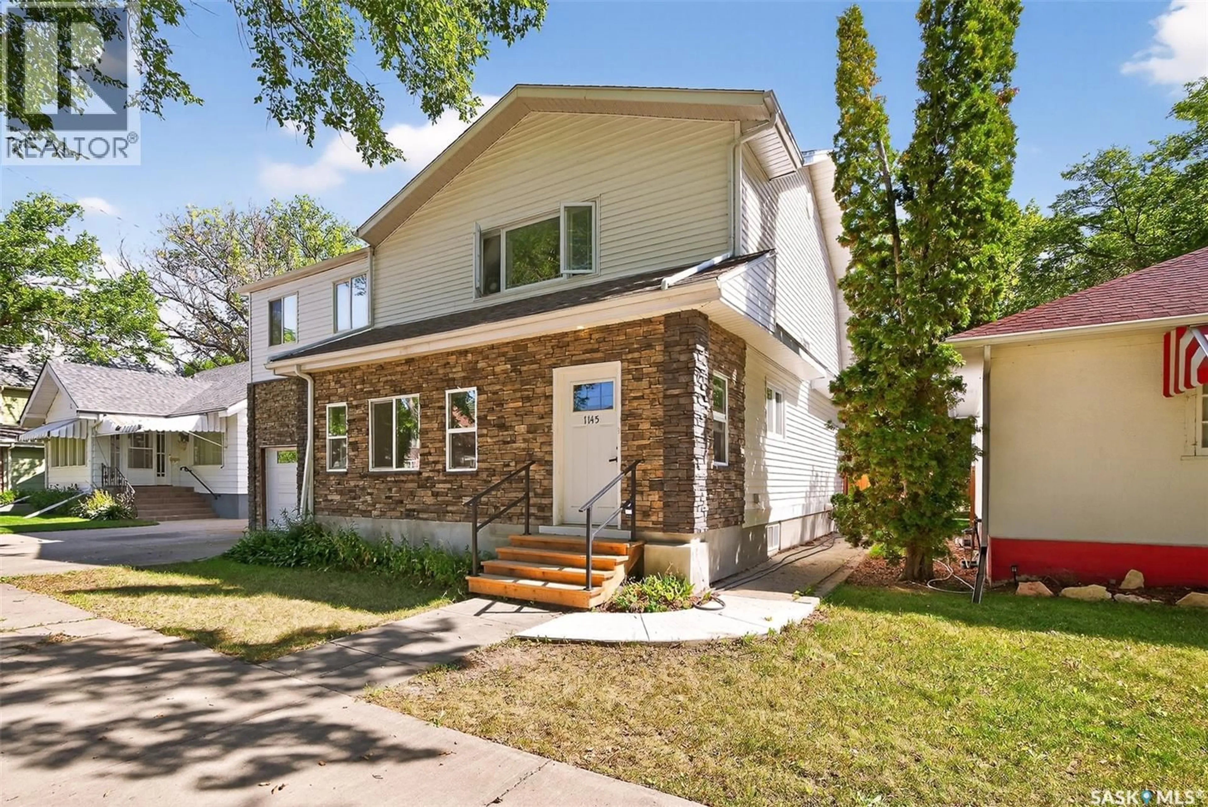 Home with brick exterior material, street for 1145 2ND AVENUE, Moose Jaw Saskatchewan S6H4G4
