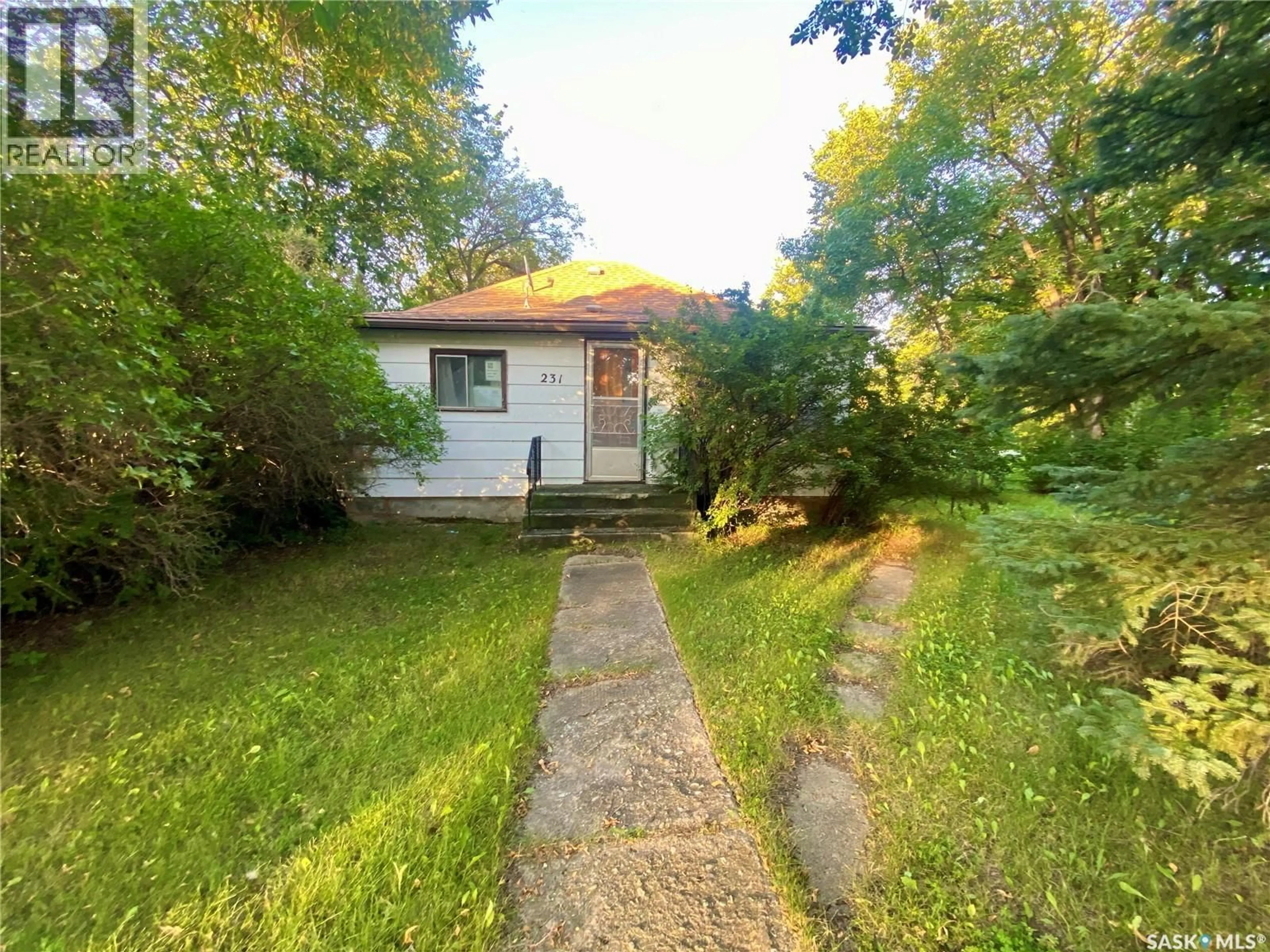 A pic from outside/outdoor area/front of a property/back of a property/a pic from drone, street for 231 5TH STREET, Alameda Saskatchewan S0C0A0
