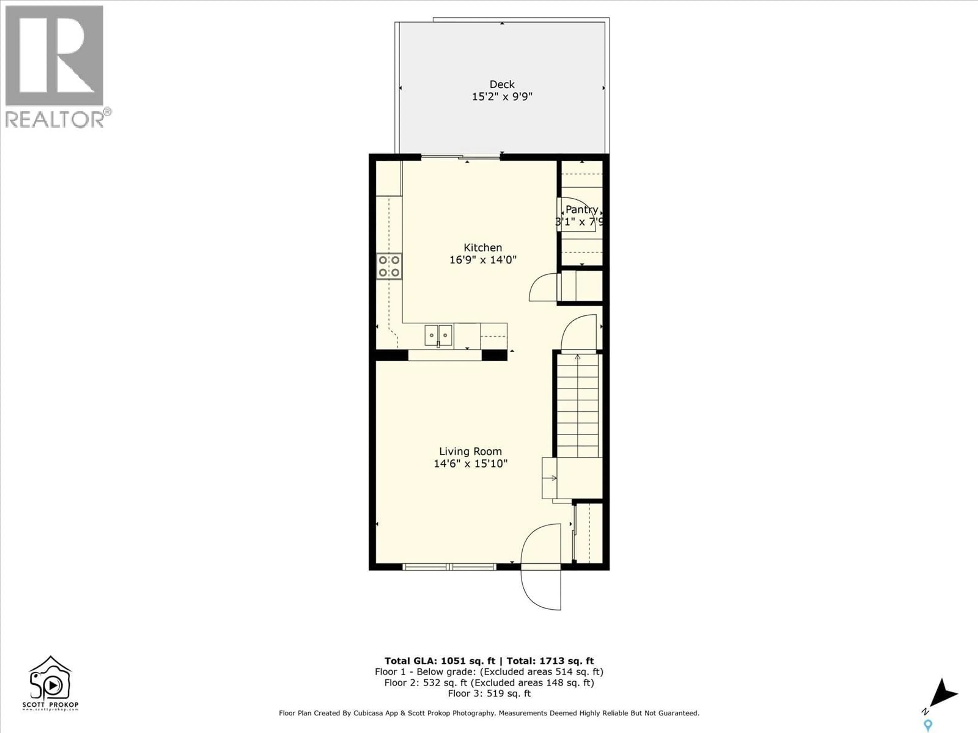 Floor plan for 229 663 BECKETT CRESCENT, Saskatoon Saskatchewan S7N4X1