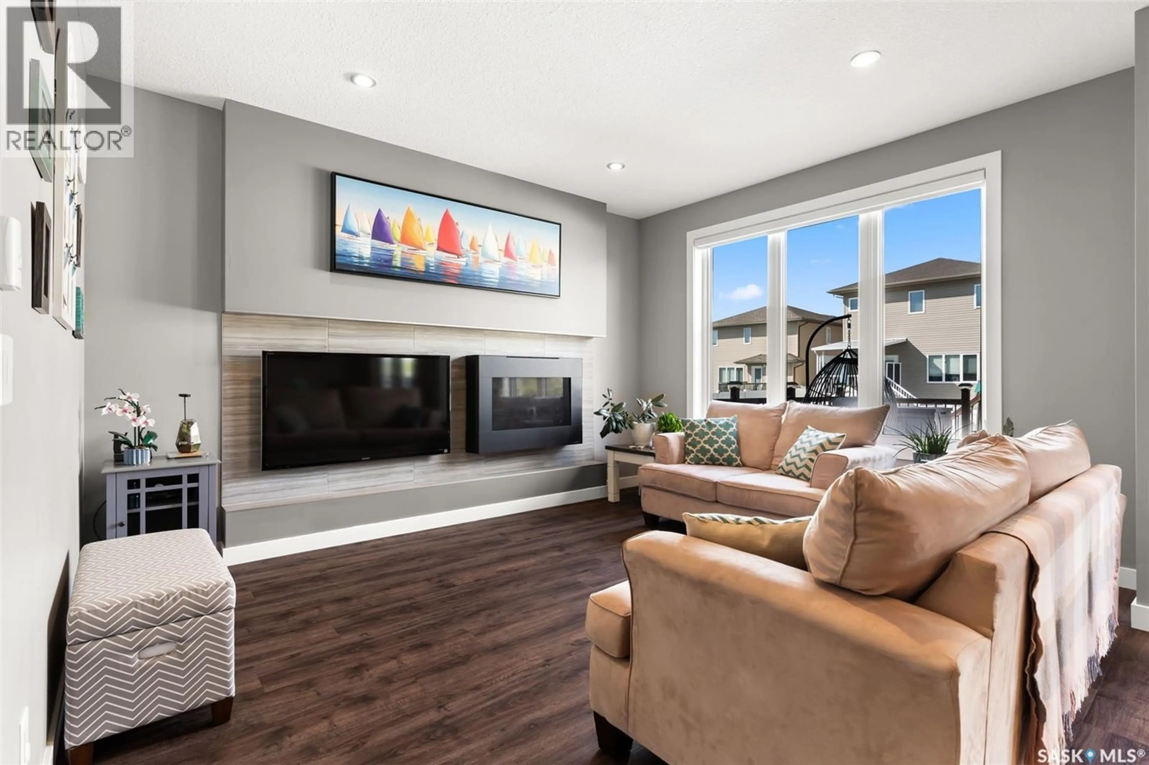 Living room with furniture, unknown for 5121 AERIAL CRESCENT, Regina Saskatchewan S4W0C8