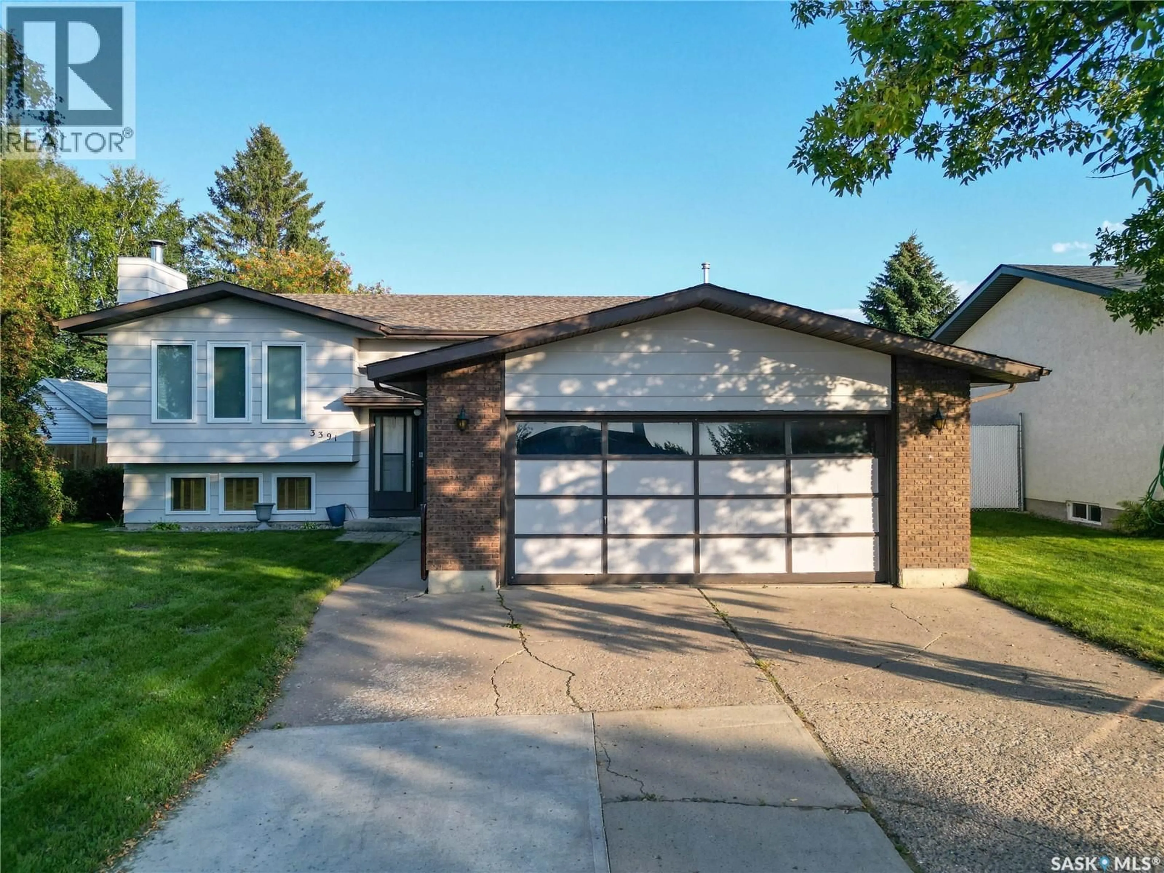 Home with brick exterior material, street for 3391 BLISS CRESCENT, Prince Albert Saskatchewan S6V7L1