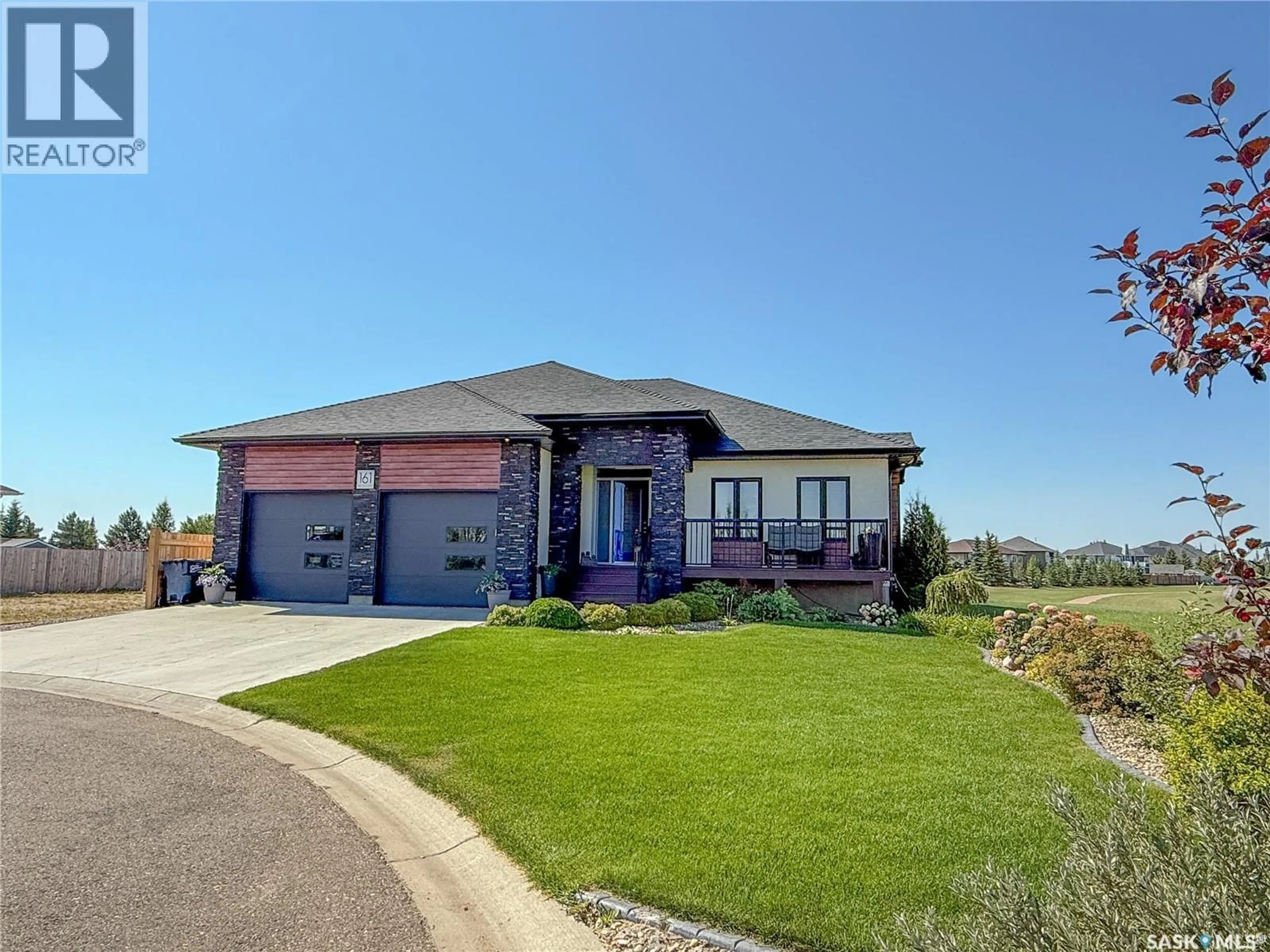 Home with brick exterior material, street for 161 HERITAGE CRESCENT, Battleford Saskatchewan S0M0E0