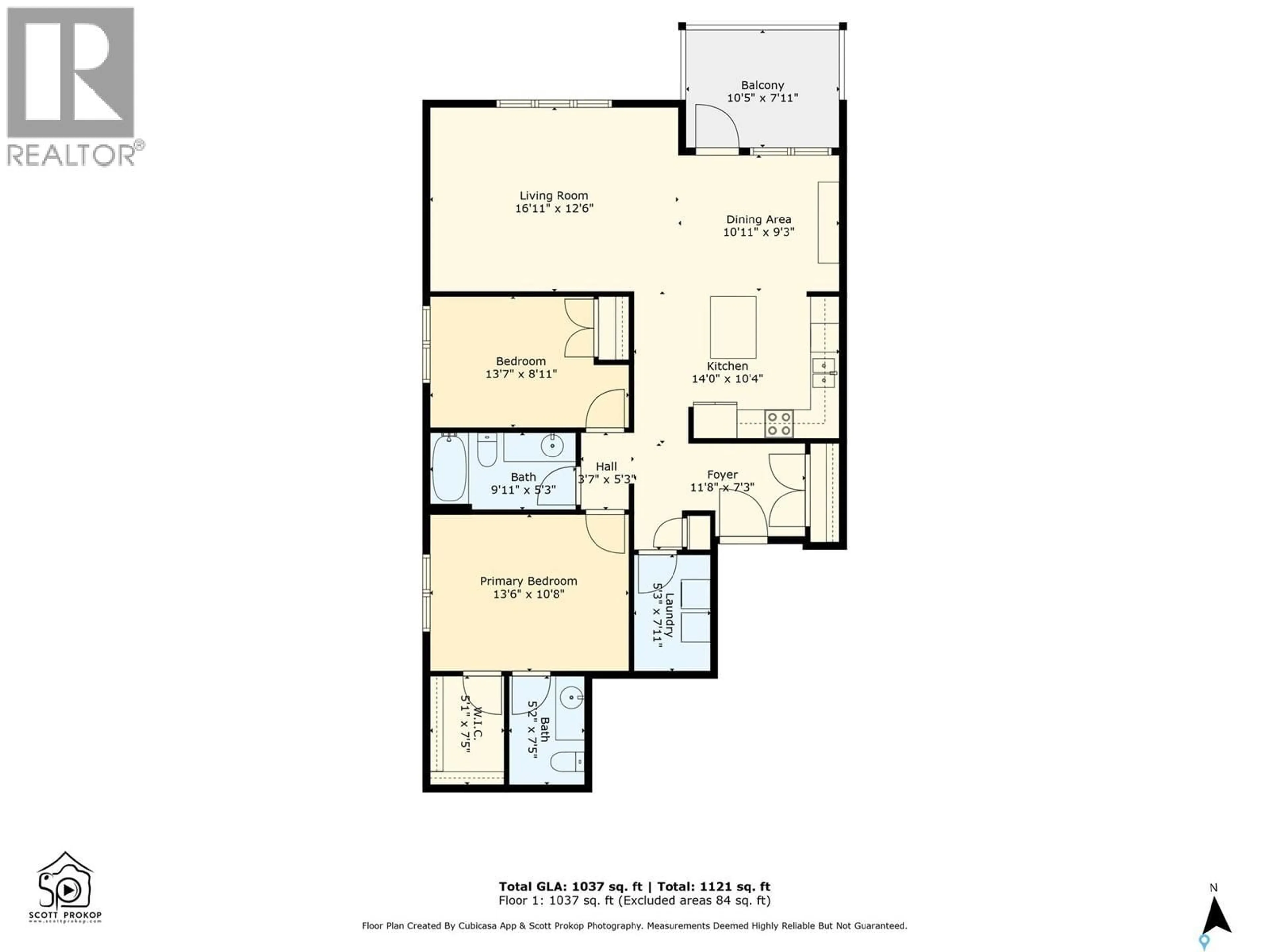 Floor plan for 209 318 108TH STREET, Saskatoon Saskatchewan S7N1P8