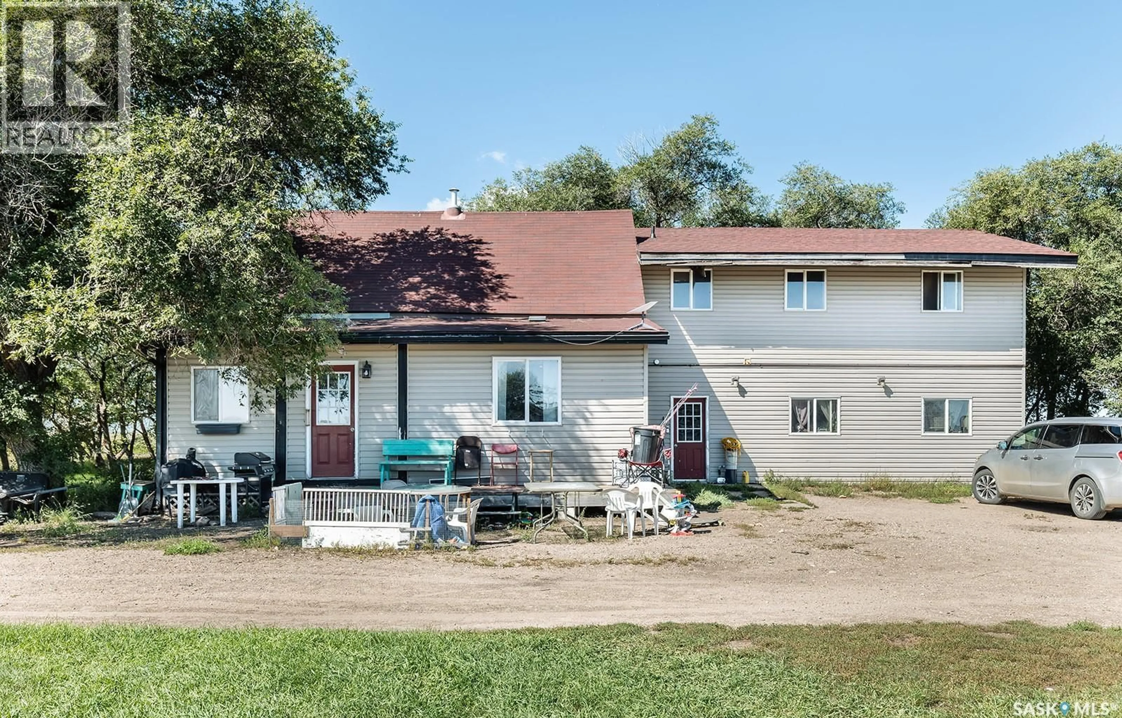 A pic from outside/outdoor area/front of a property/back of a property/a pic from drone, unknown for WAYCOTT ACREAGE, Vanscoy Rm No. 345 Saskatchewan S0K0J0