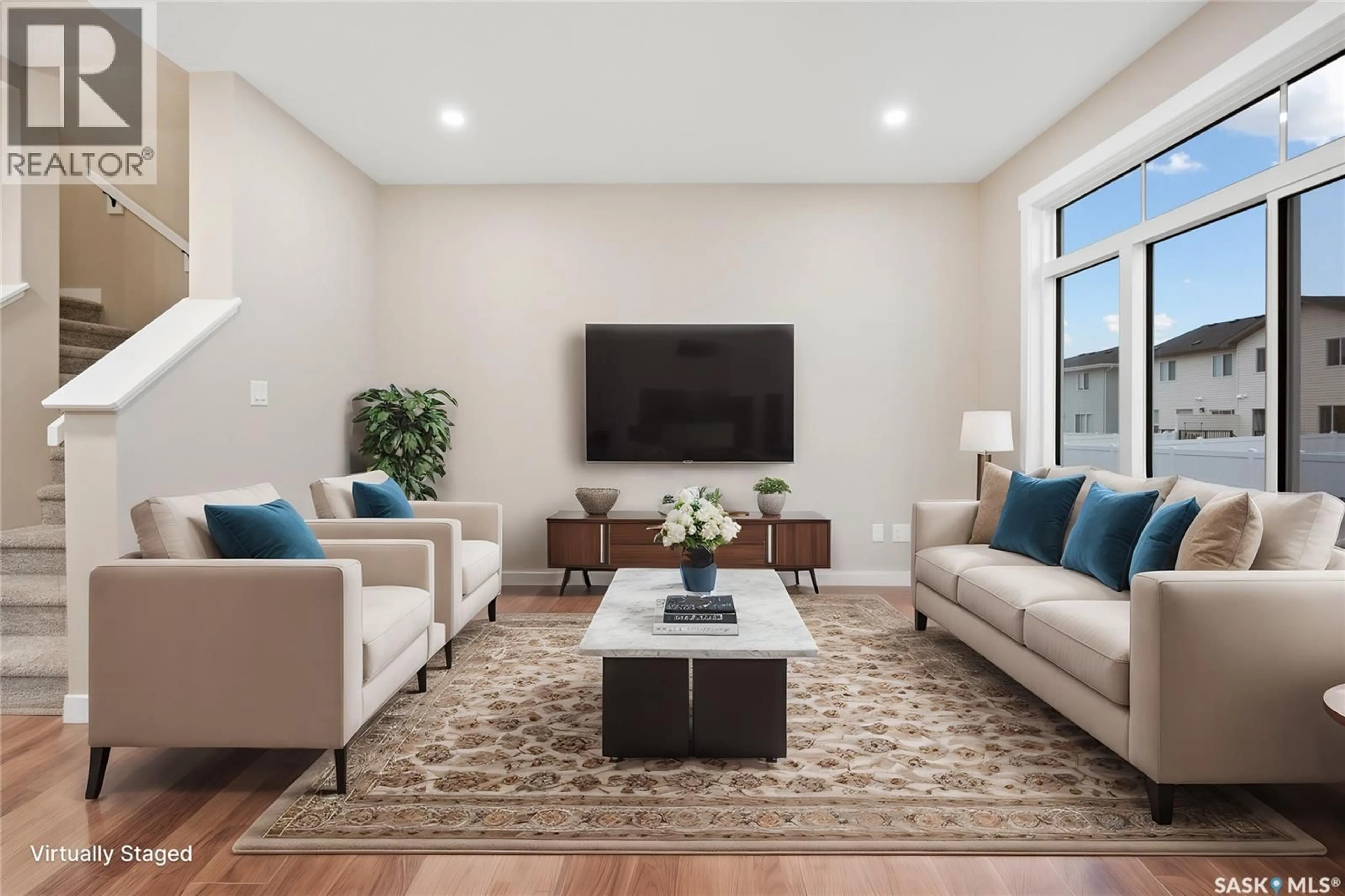 Living room with furniture, unknown for 120 REDDEKOPP CRESCENT, Warman Saskatchewan S0K4S3
