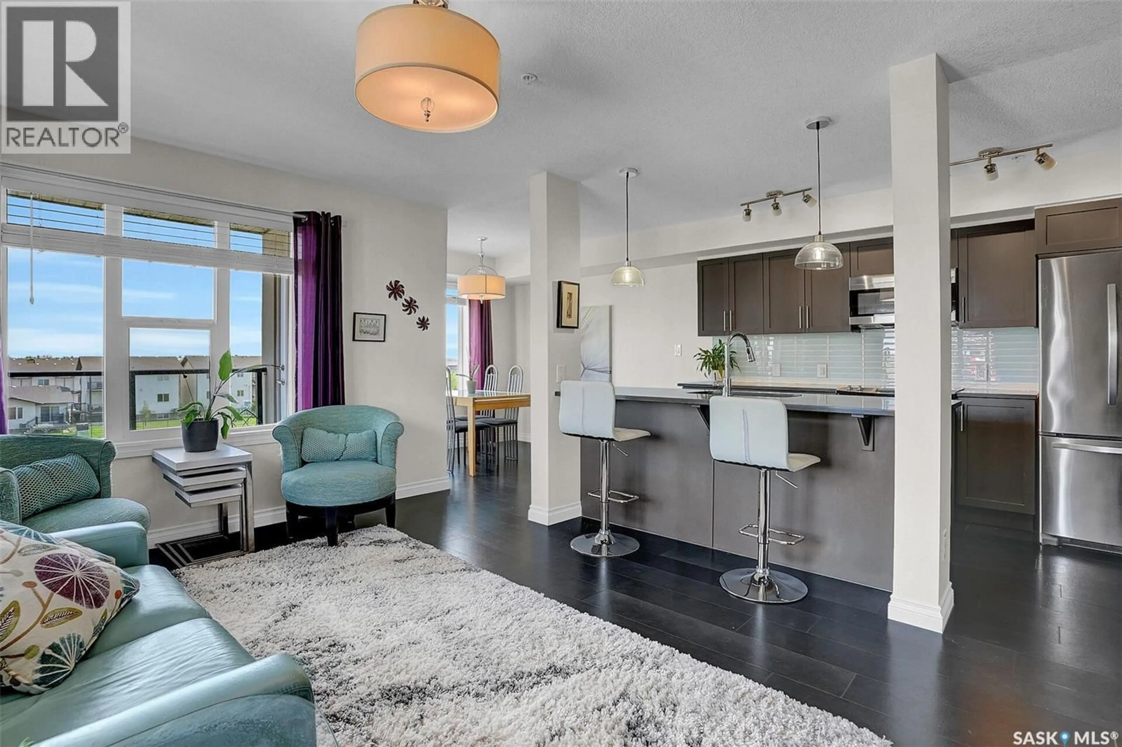 Open concept kitchen, unknown for 306 - 5303 UNIVERSAL CRESCENT, Regina Saskatchewan S4W0L1