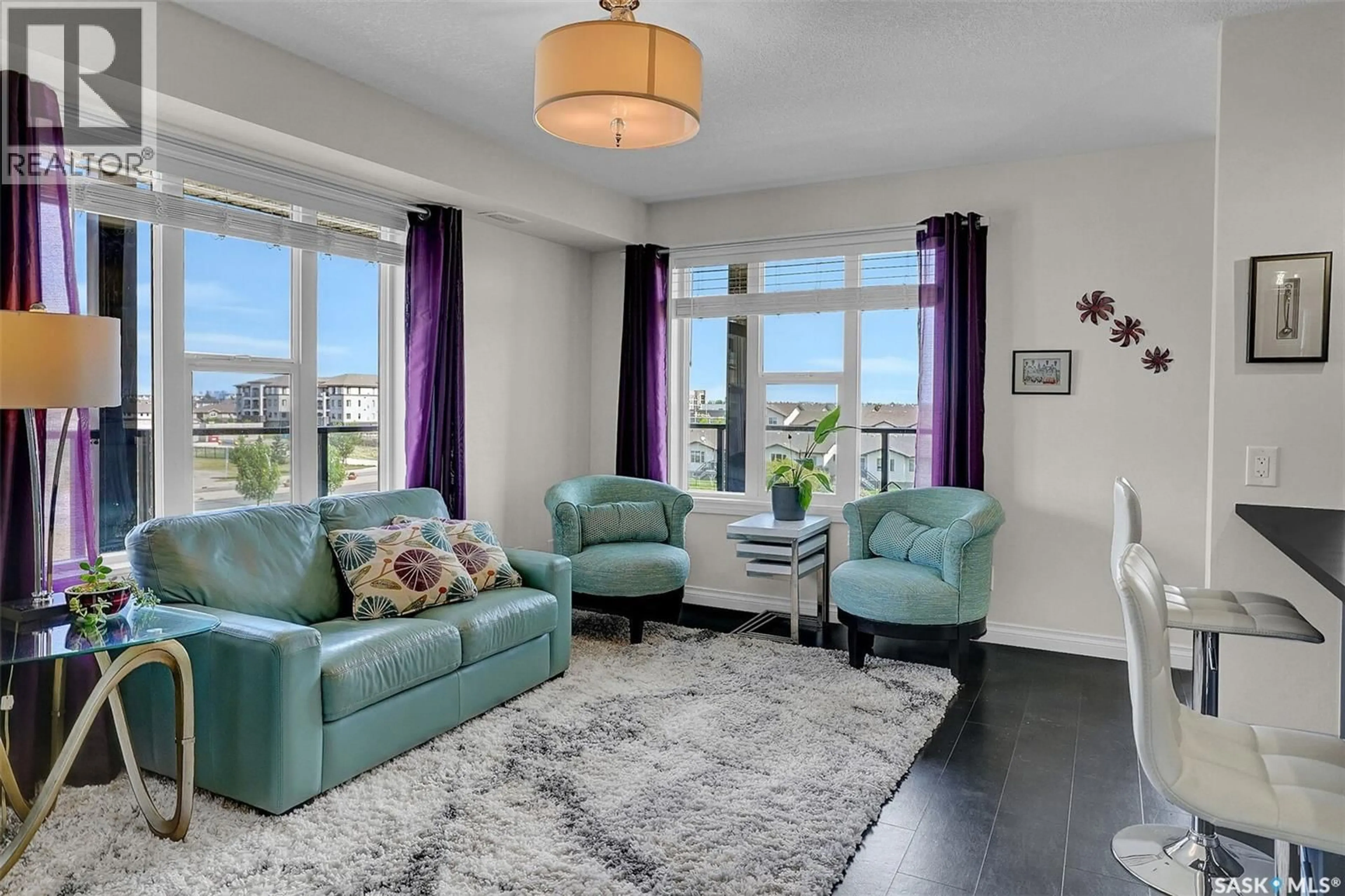 Living room with furniture, unknown for 306 - 5303 UNIVERSAL CRESCENT, Regina Saskatchewan S4W0L1