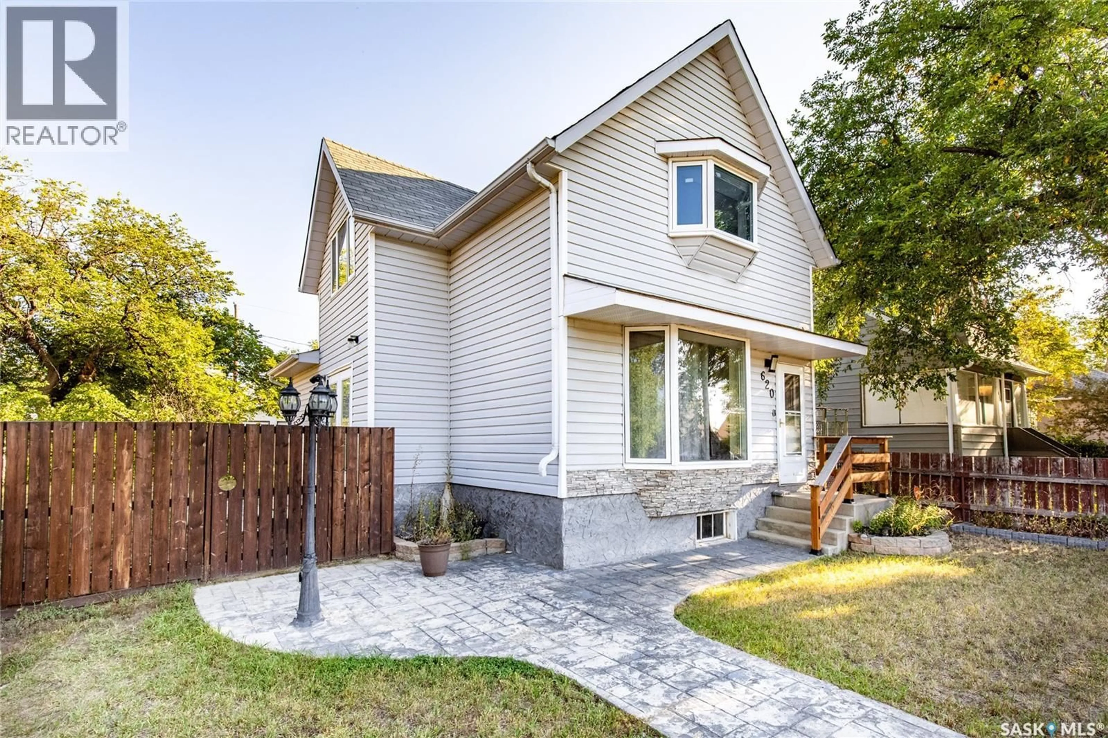 Home with brick exterior material, street for 620 OMINICA STREET, Moose Jaw Saskatchewan S6H0H5