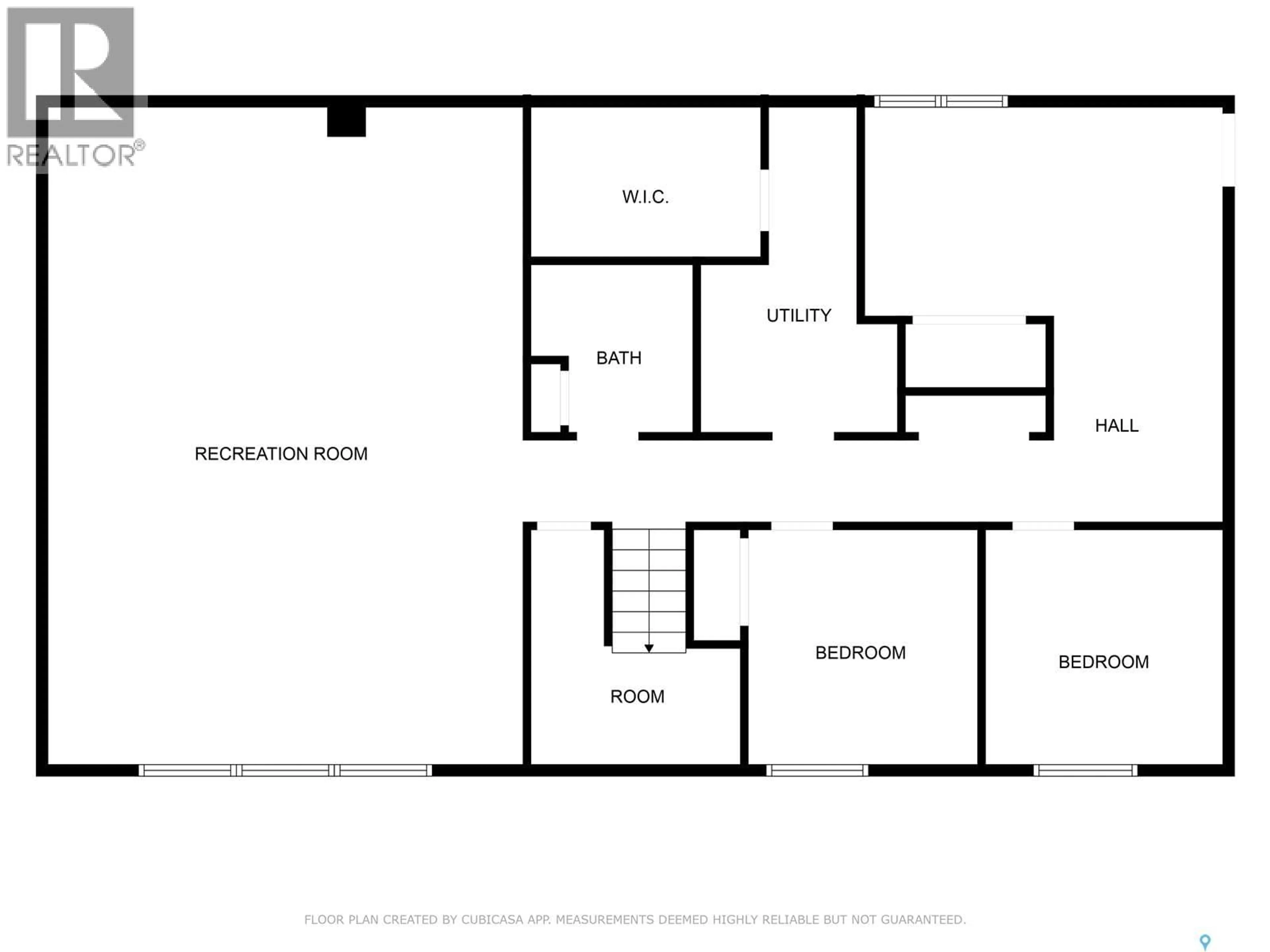 Floor plan for 100 BARTLETT AVENUE, Kinistino Saskatchewan S0J0H1