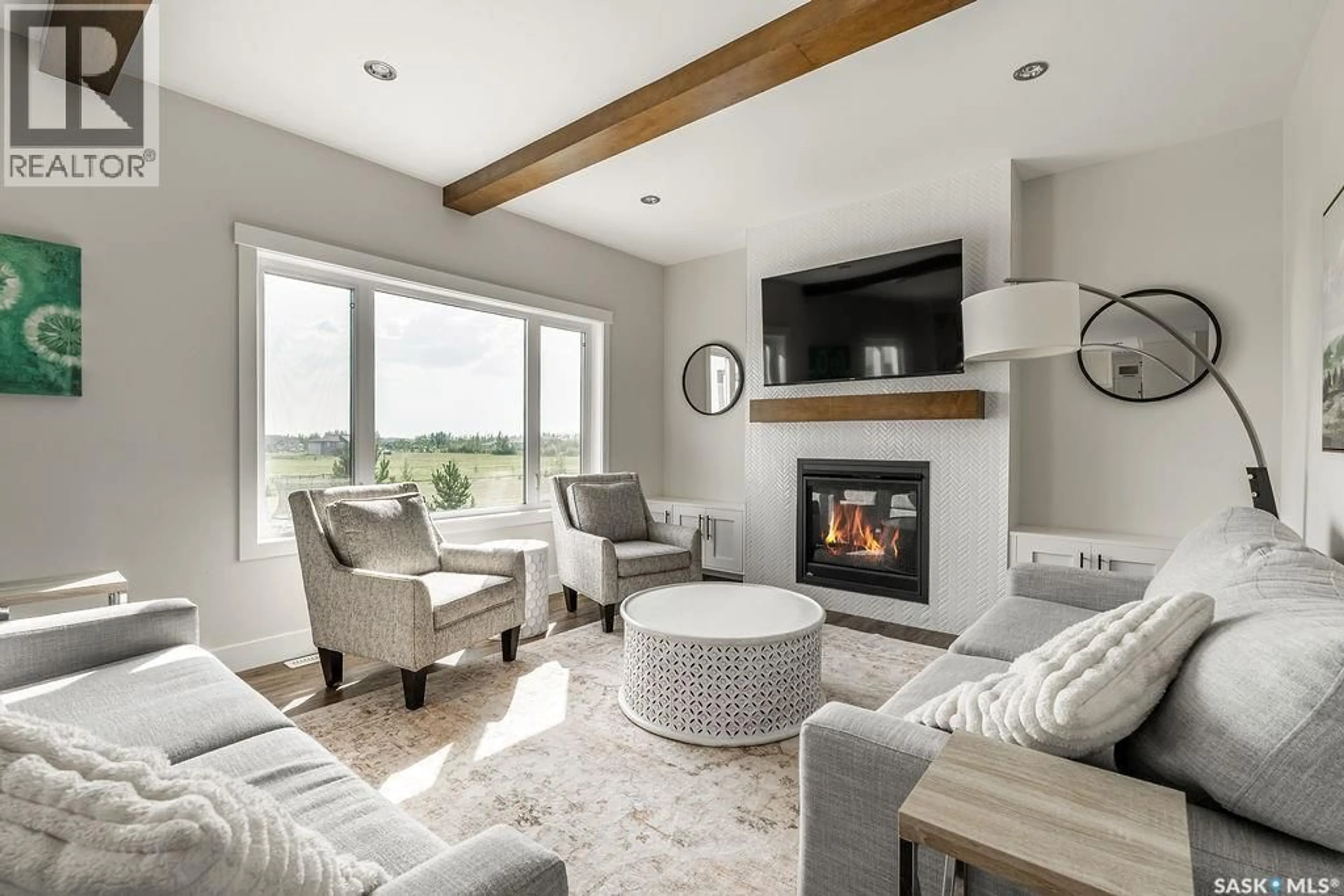 Living room with furniture, unknown for 96 RIDER PLACE, Dundurn Rm No. 314 Saskatchewan S7T0K1