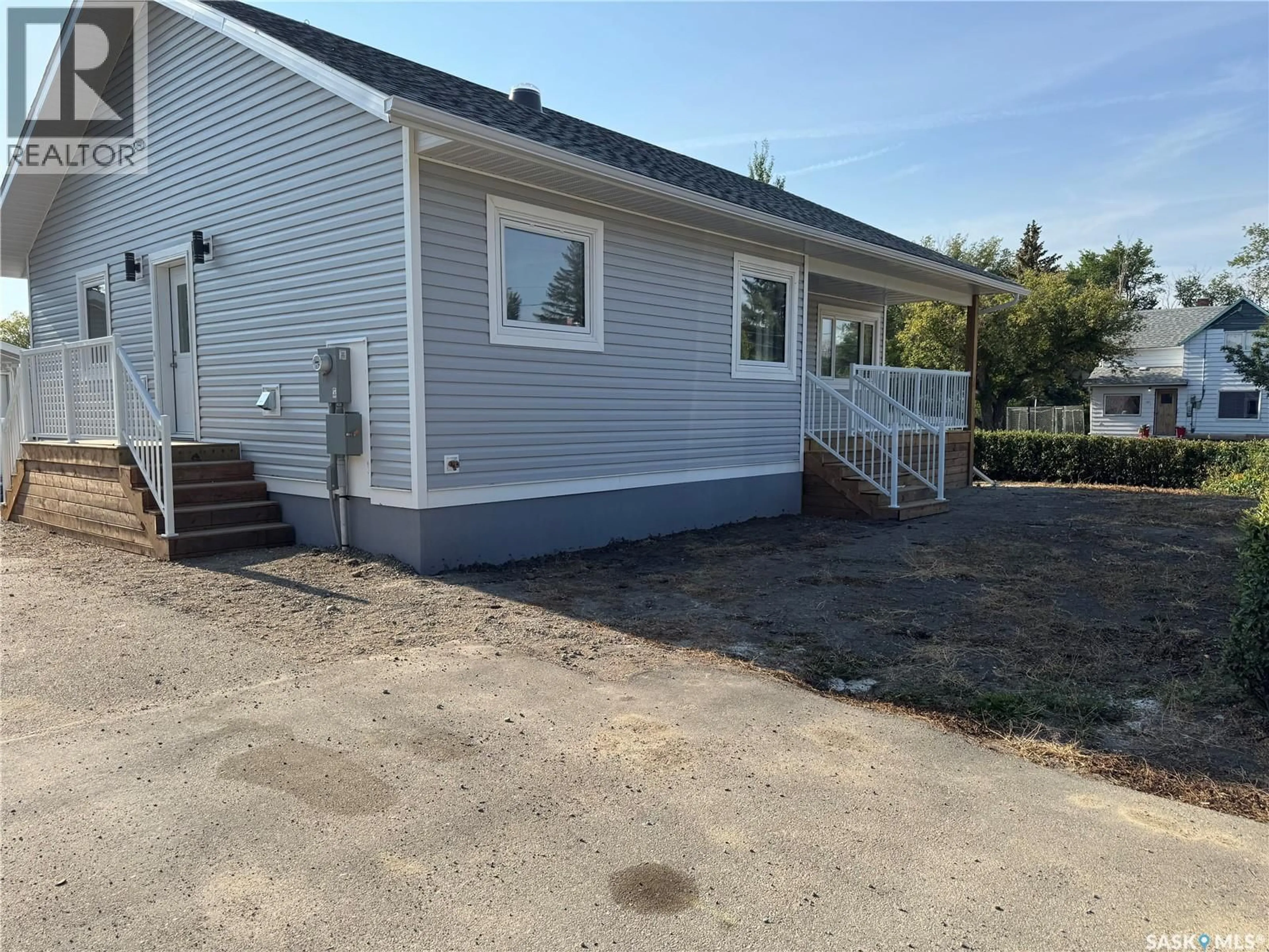 Home with vinyl exterior material, street for 109 ASH STREET, Wolseley Saskatchewan S0G5H0