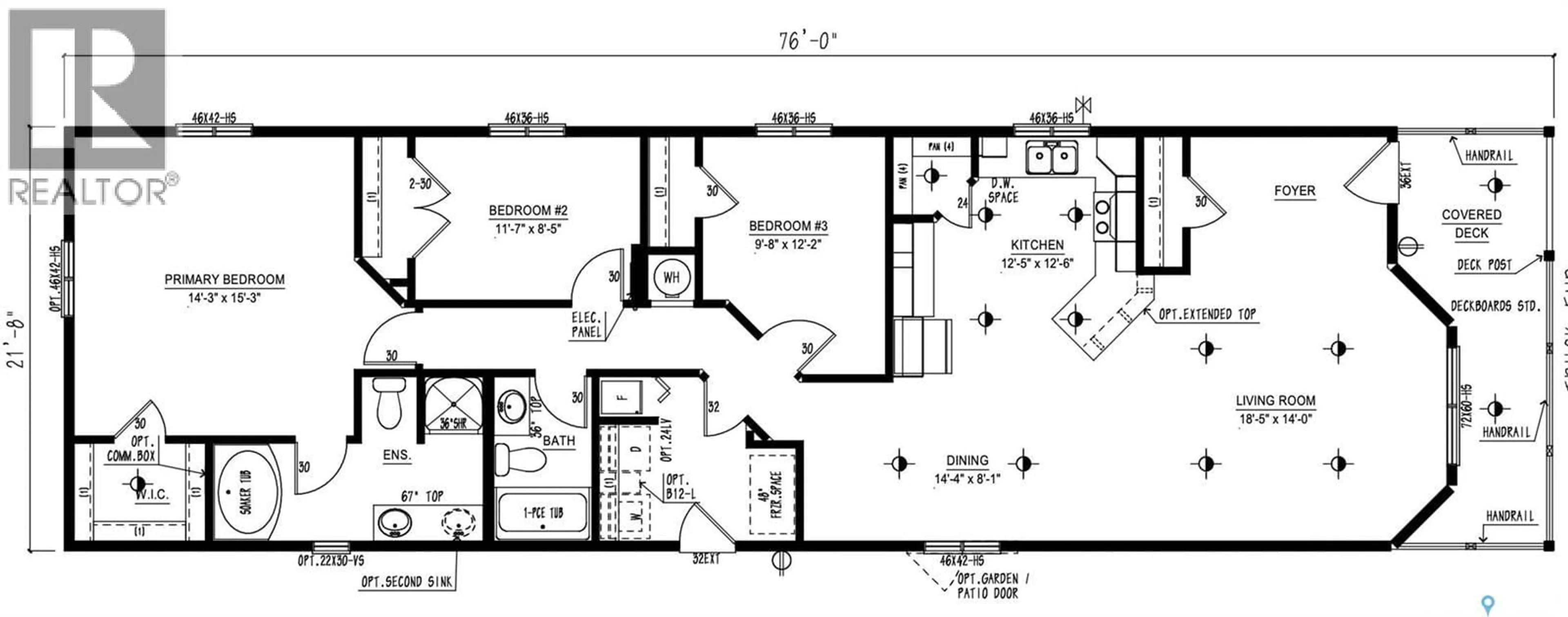 Floor plan for 43 CRANBERRY CREEK CRESCENT, Candle Lake Saskatchewan S0J3E0