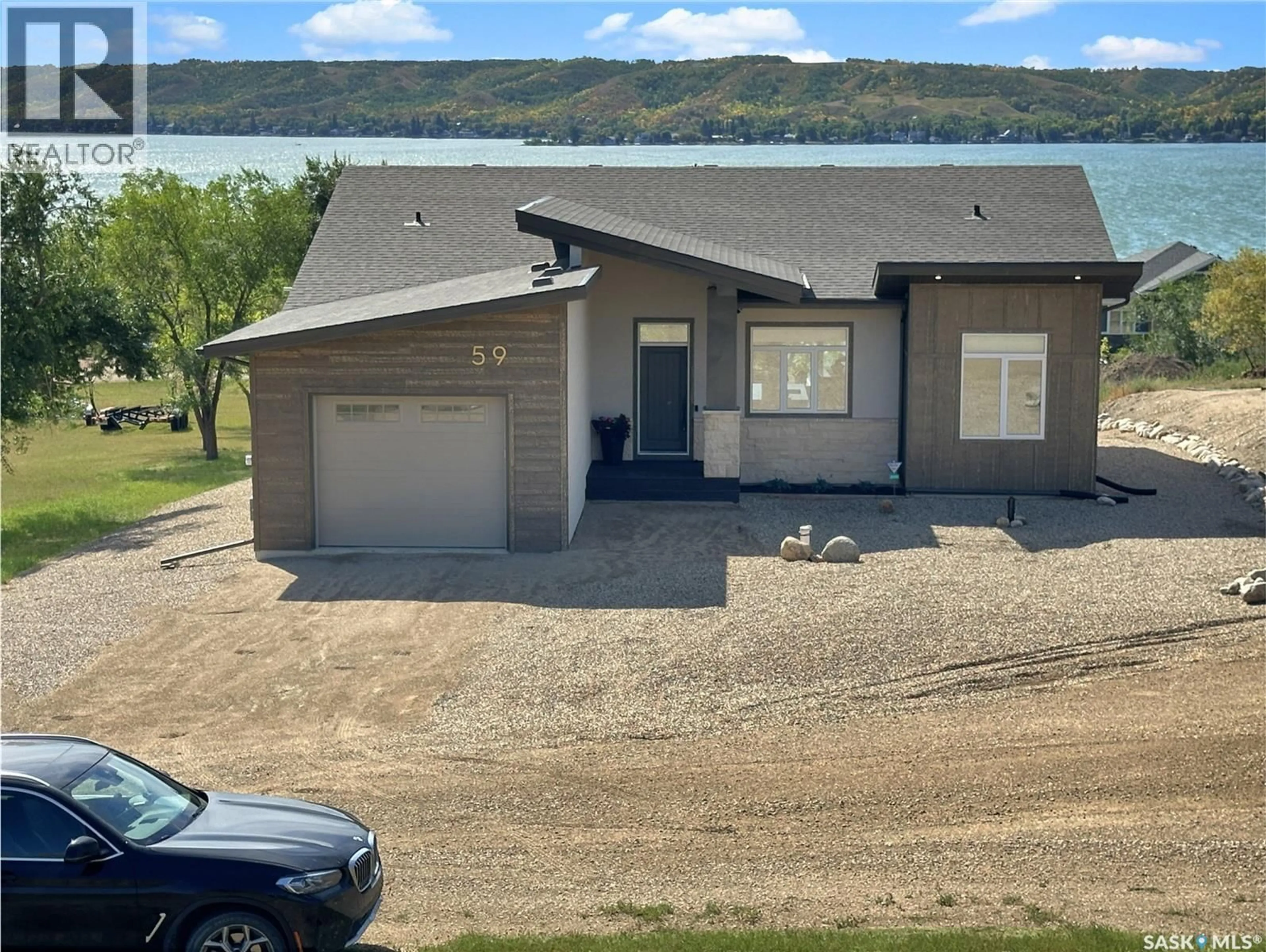 Home with vinyl exterior material, water/lake/river/ocean view for 59 AARON COURT, North Qu'Appelle Rm No. 187 Saskatchewan S0G1S0