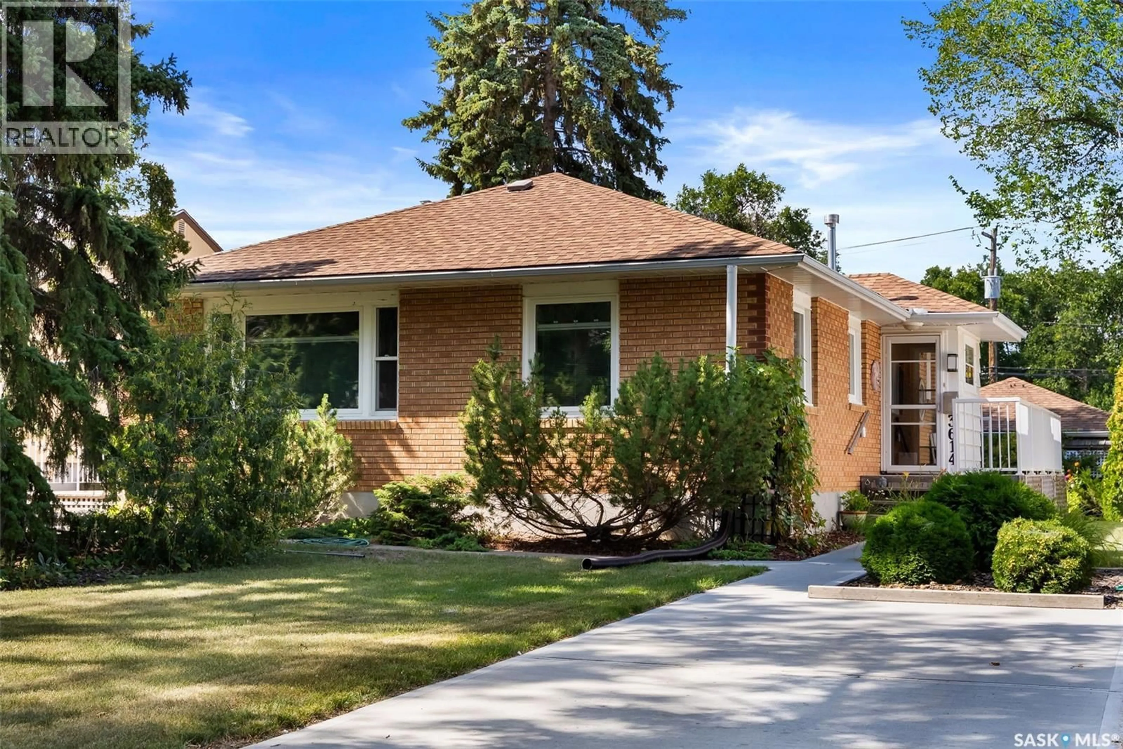 Home with brick exterior material, street for 3614 HILL AVENUE, Regina Saskatchewan S4S0X2