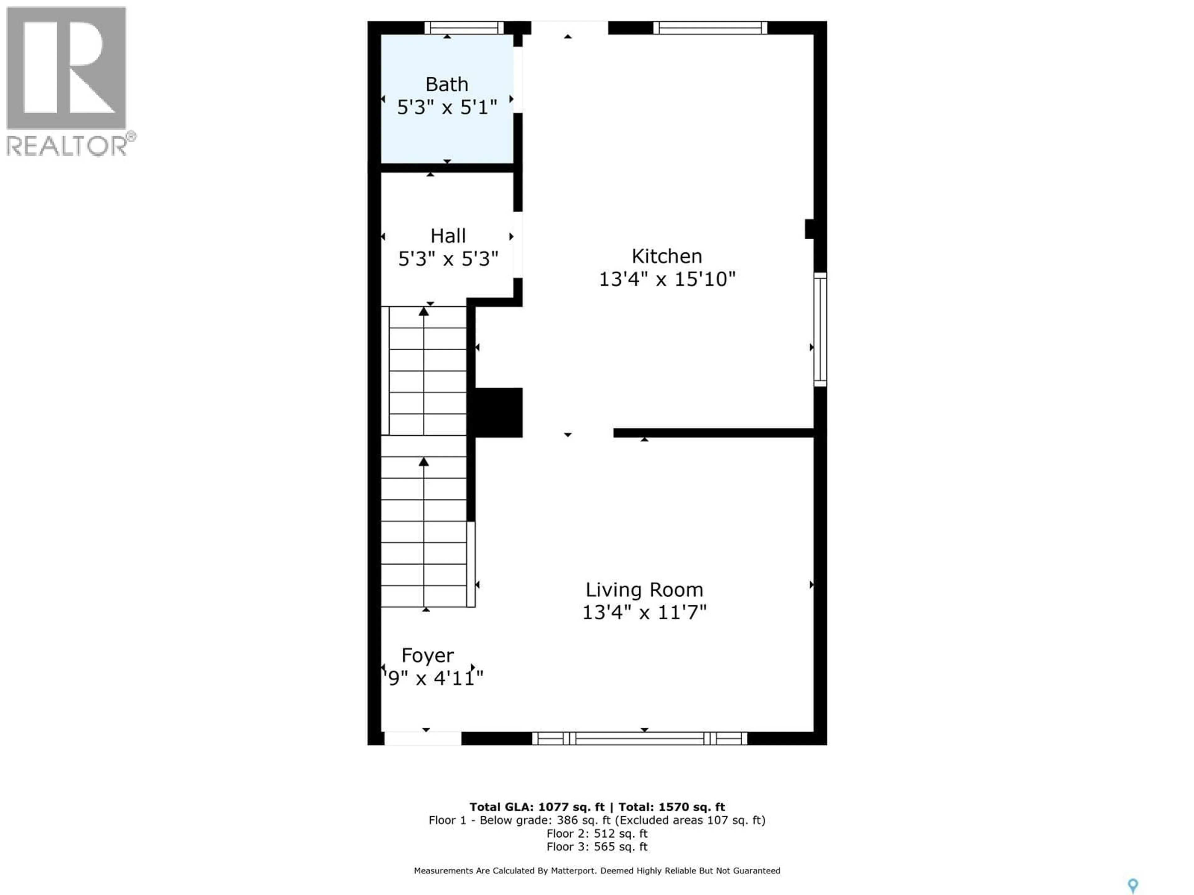 Floor plan for 140 - 1150 MEILICKE ROAD, Saskatoon Saskatchewan S7K7Y5