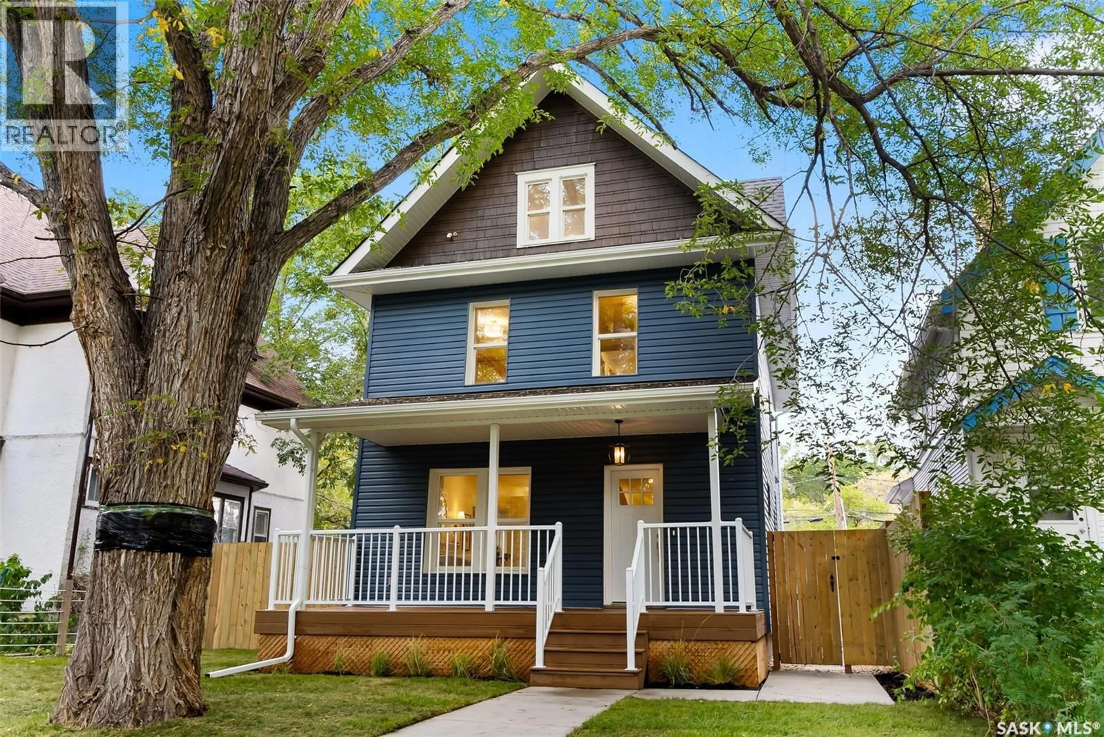 Home with vinyl exterior material, street for 2257 RAE STREET, Regina Saskatchewan S4T2G1