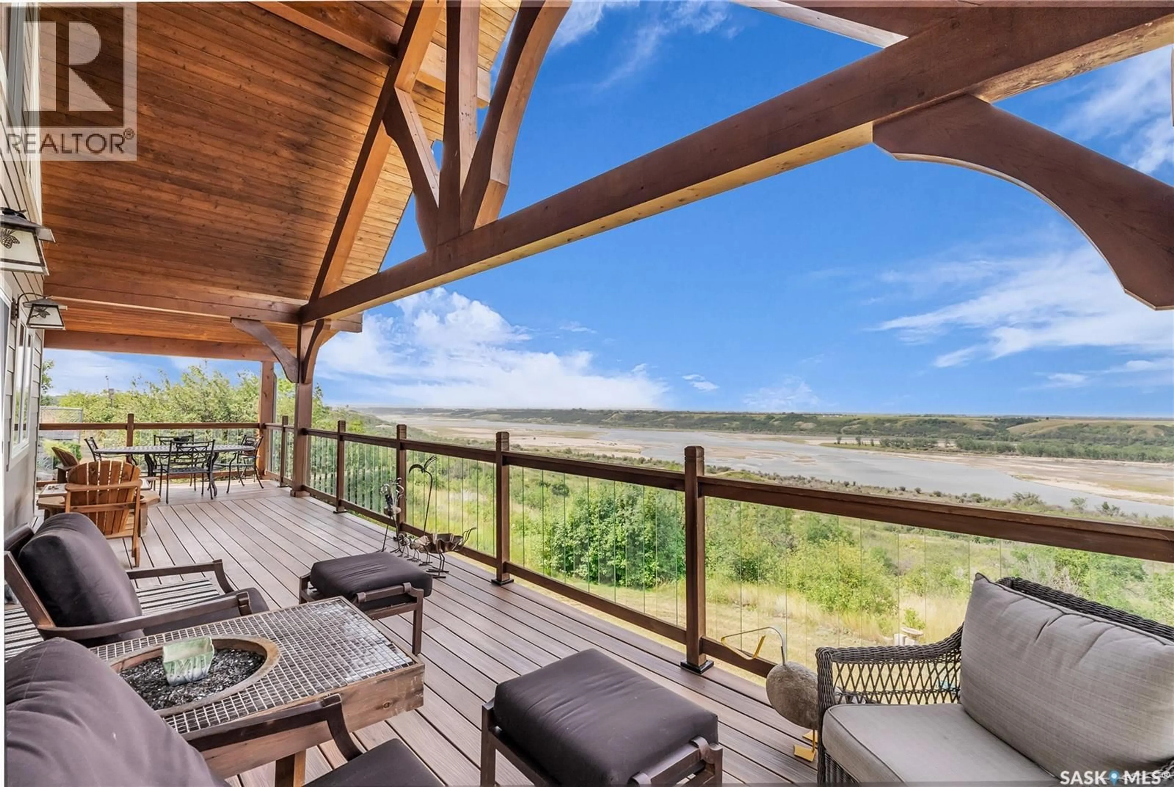 Patio, water/lake/river/ocean view for 166 RUDY LANE, Rudy Rm No. 284 Saskatchewan S0L2N0