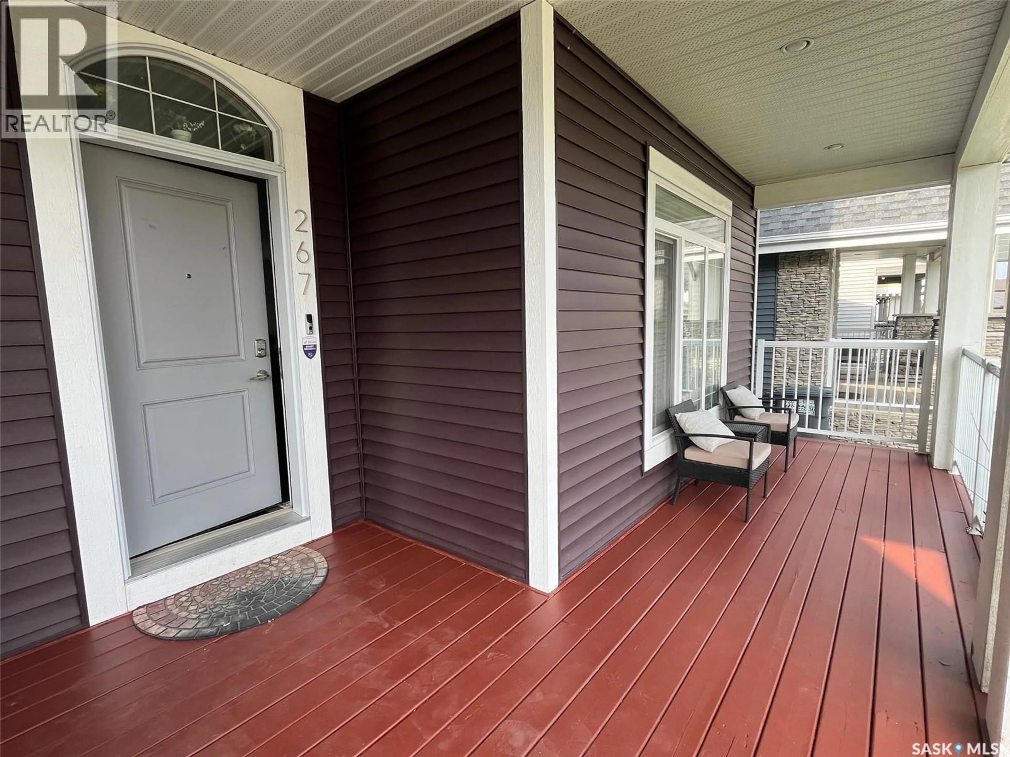 Home with vinyl exterior material, street for 267 NEWTON LINK, Saskatoon Saskatchewan S7V0M8