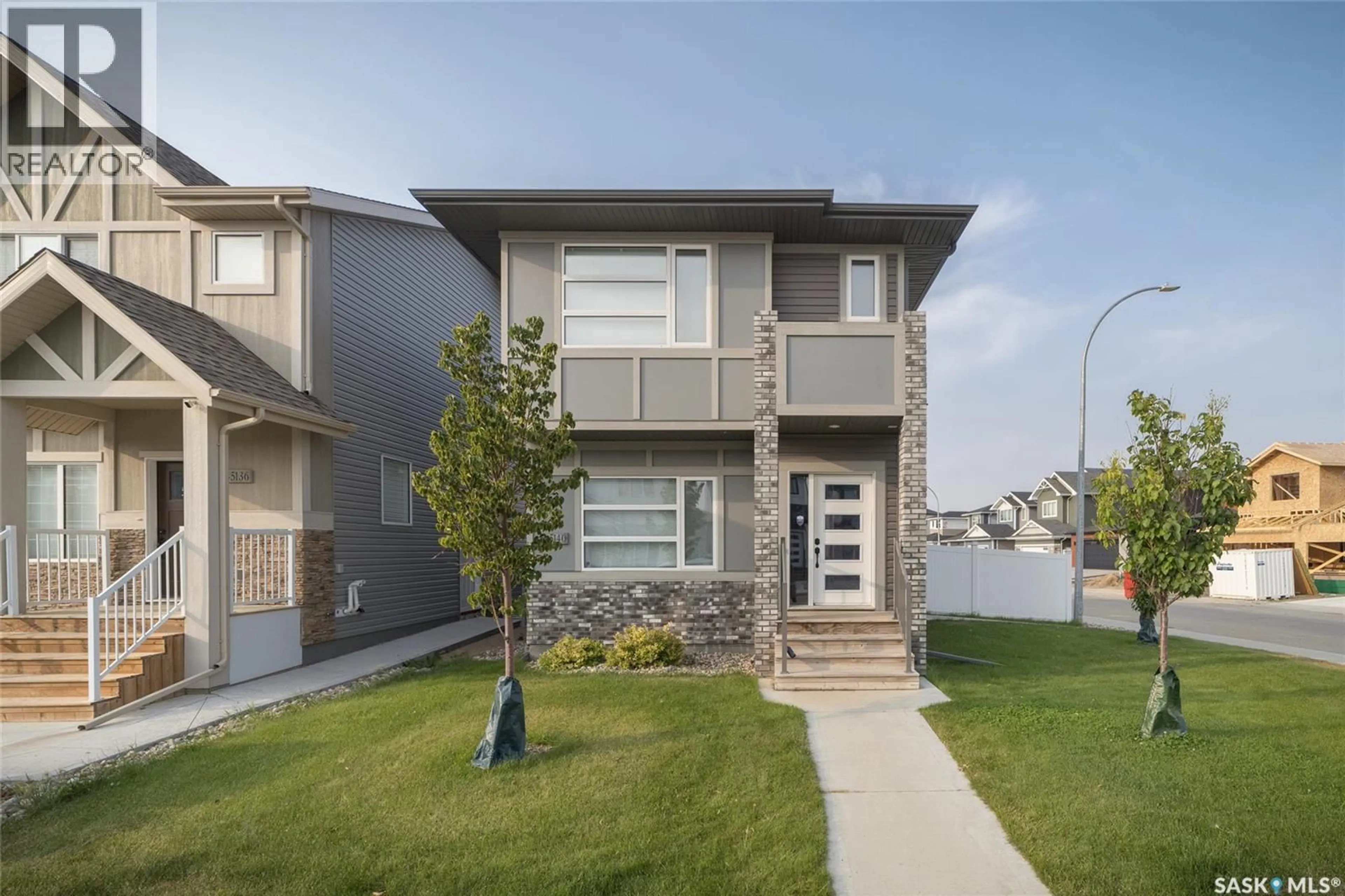 Home with vinyl exterior material, street for 5140 SIMARD AVENUE, Regina Saskatchewan S4V3W5