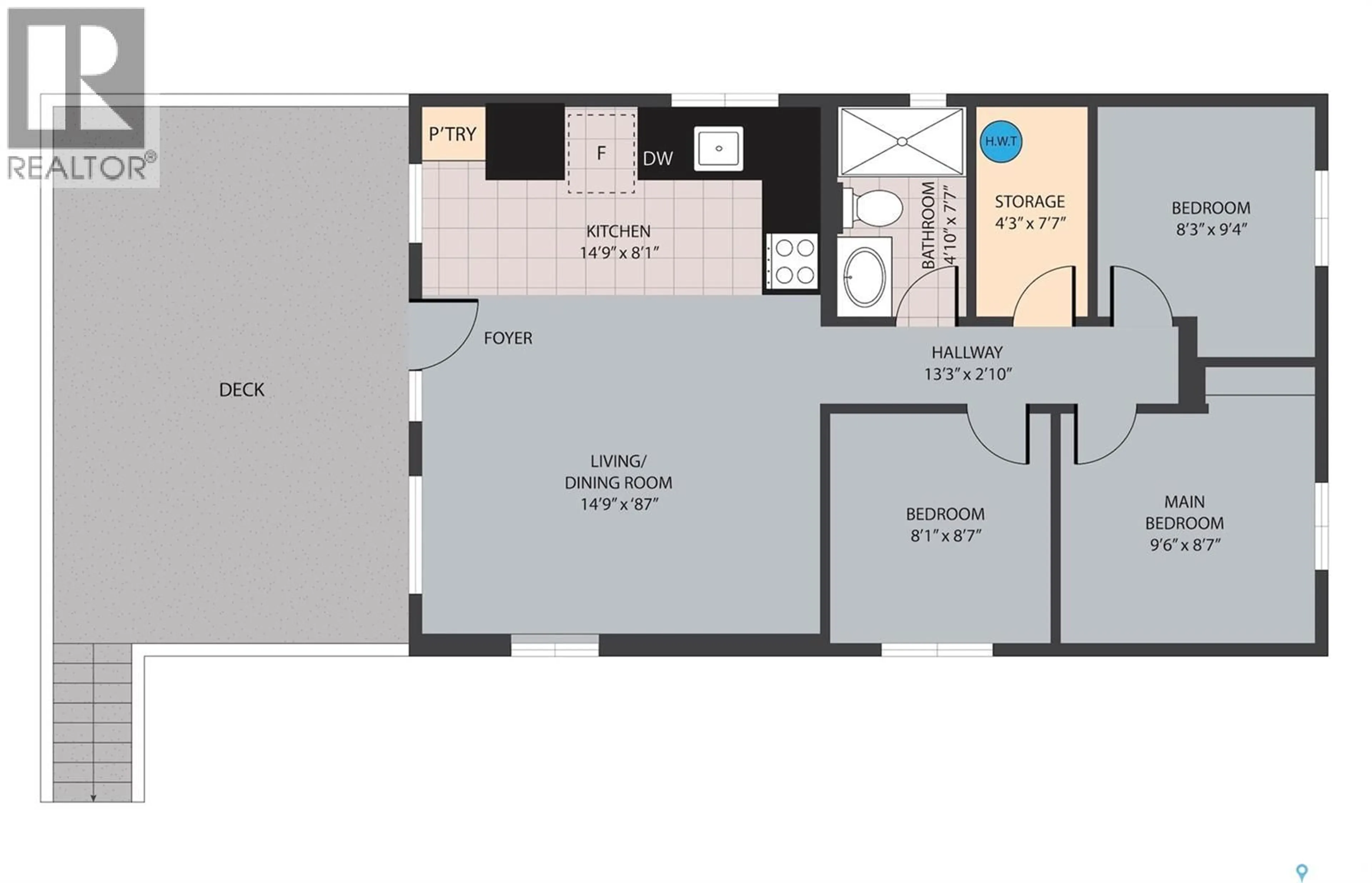 Floor plan for 18 CRANBERRY CREEK CRESCENT, Candle Lake Saskatchewan S0J3E0