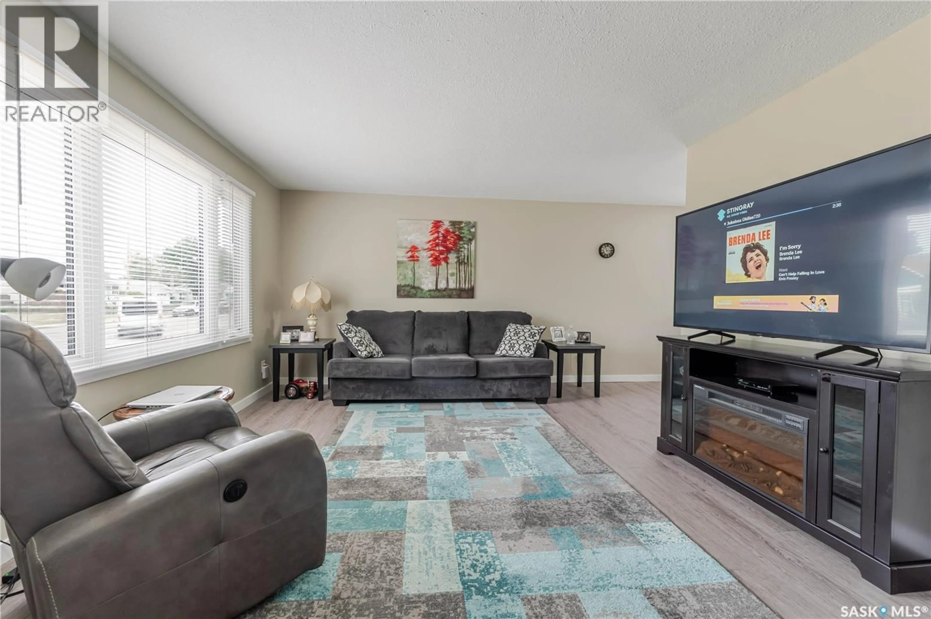Living room with furniture, unknown for E - 777 HOCHELAGA STREET, Moose Jaw Saskatchewan S6H0P9