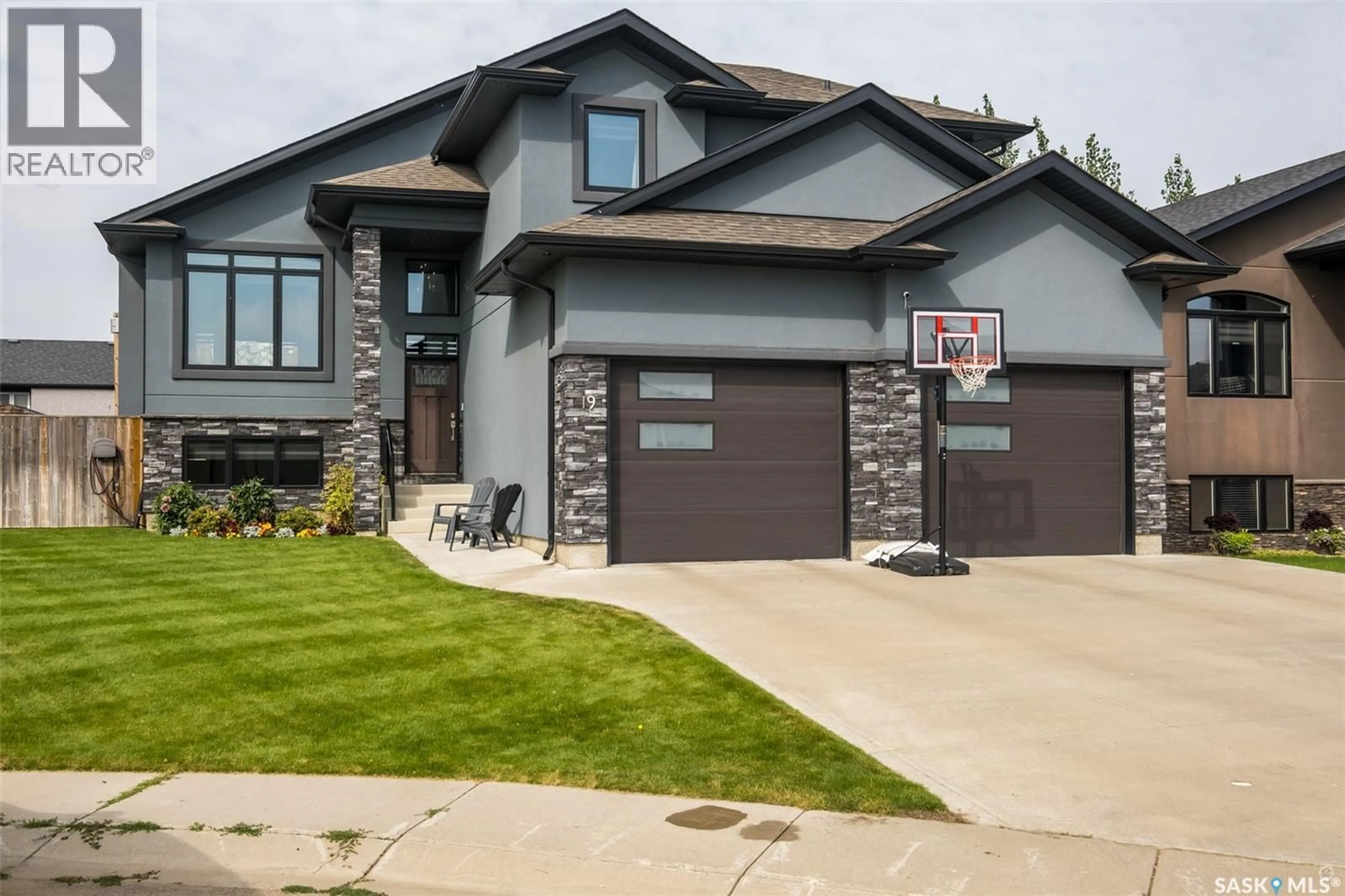 Home with brick exterior material, street for 19 GREENSHIELDS LANE, Prince Albert Saskatchewan S6X0A6