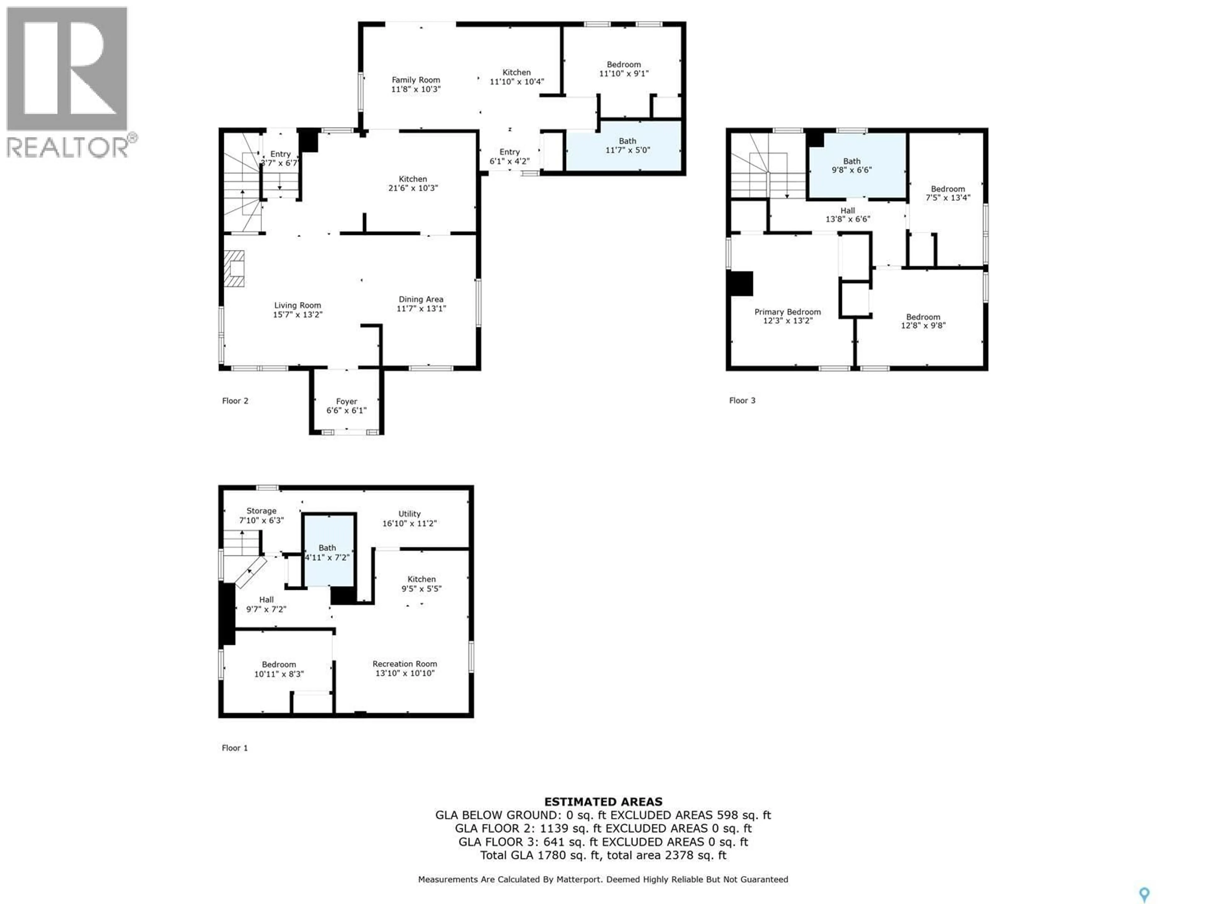 Floor plan for 1121 B AVENUE, Saskatoon Saskatchewan S7L1G2